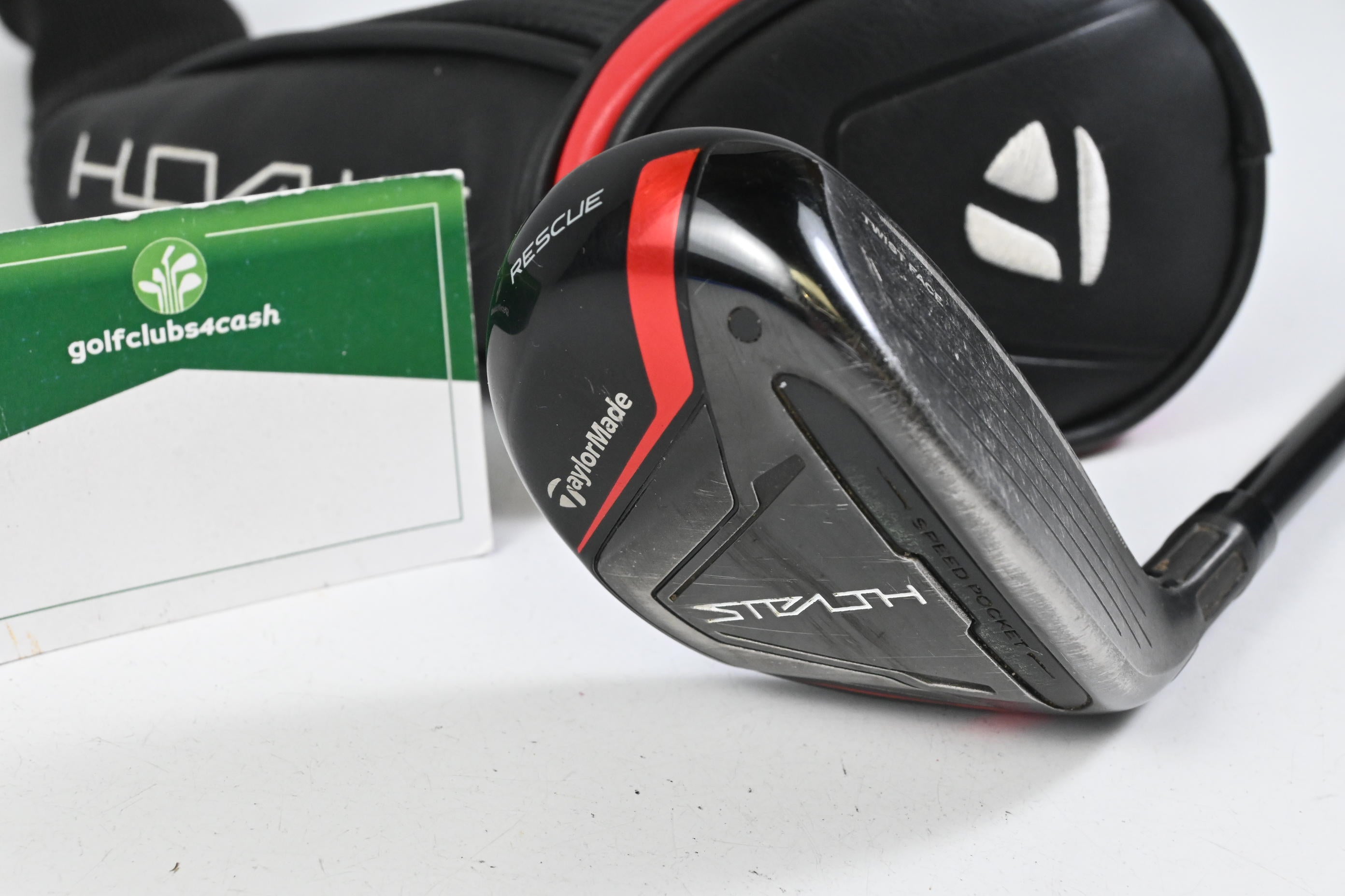 Taylormade Stealth #3 Hybrid / 19 Degree / Stiff Flex HZRDUS Smoke Black RDX 80