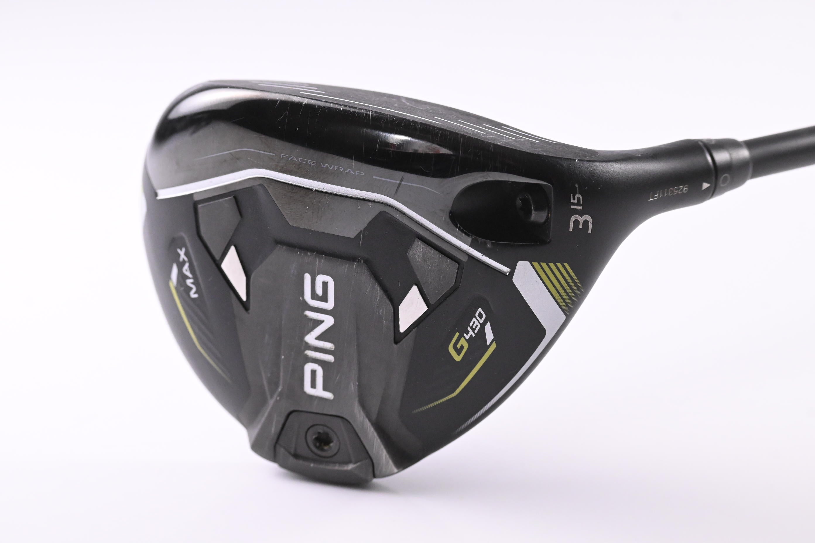 Ping G430 Max #3 Wood / 15 Degree / Stiff Flex Ping Alta CB Black 65 Shaft