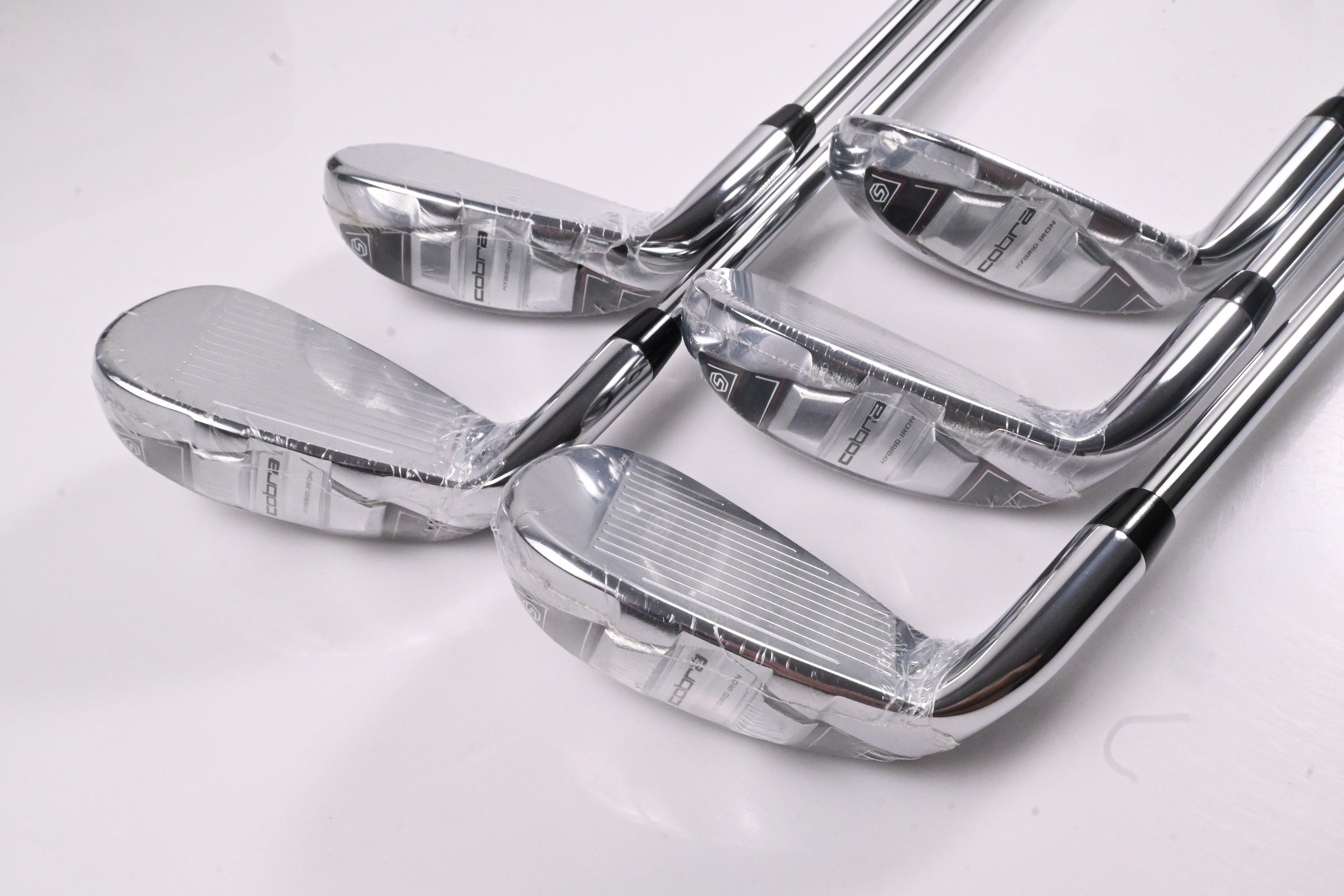 Cobra T-Rail 2023 Hybrid Irons / 7-PW+SW / Regular Flex KBS Tour 90 Shafts