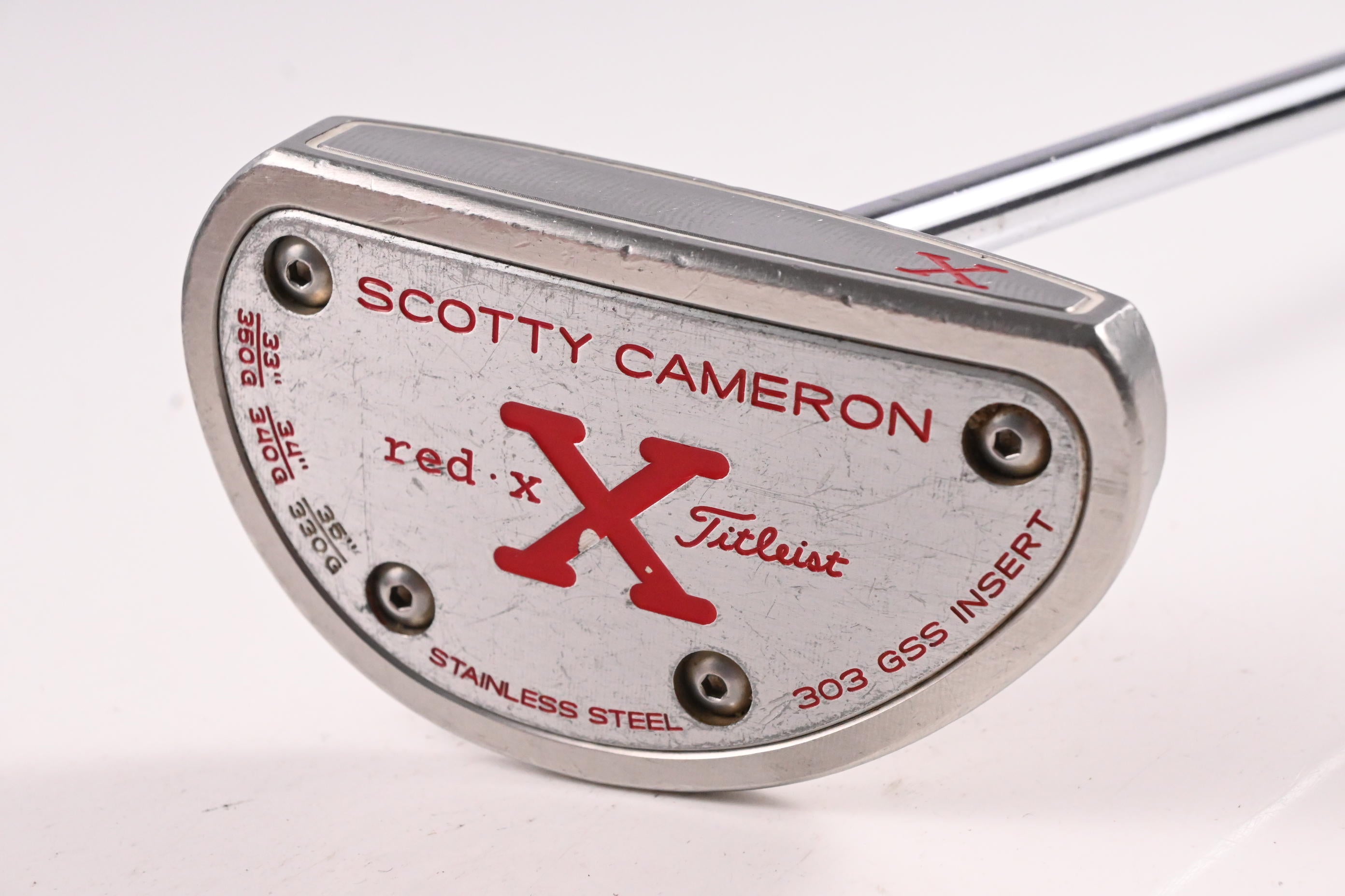Scotty Cameron Red X Putter / 34 Inch
