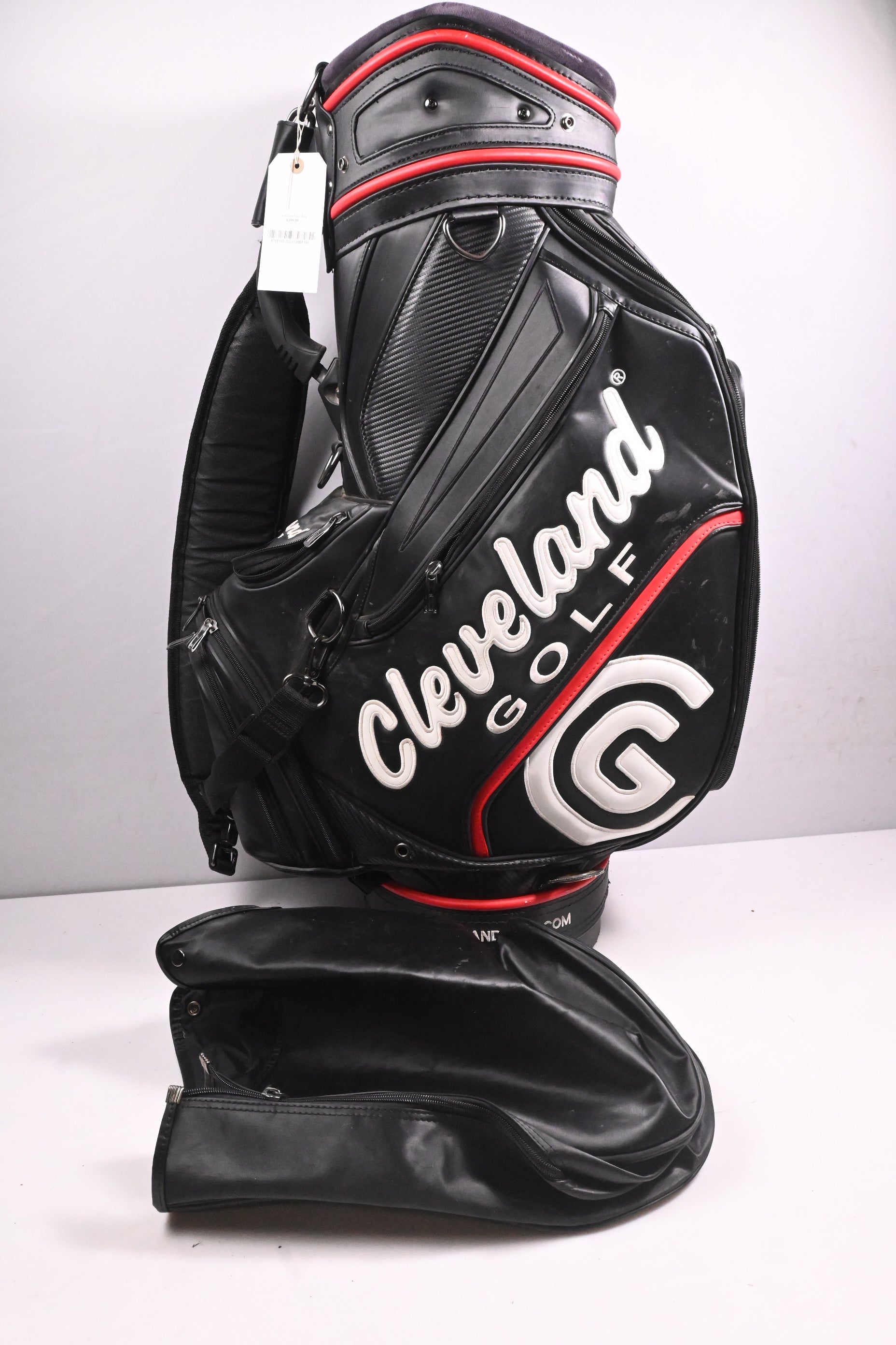 Cleveland Tour Bag / 6-Way Divider / Black, White, Red