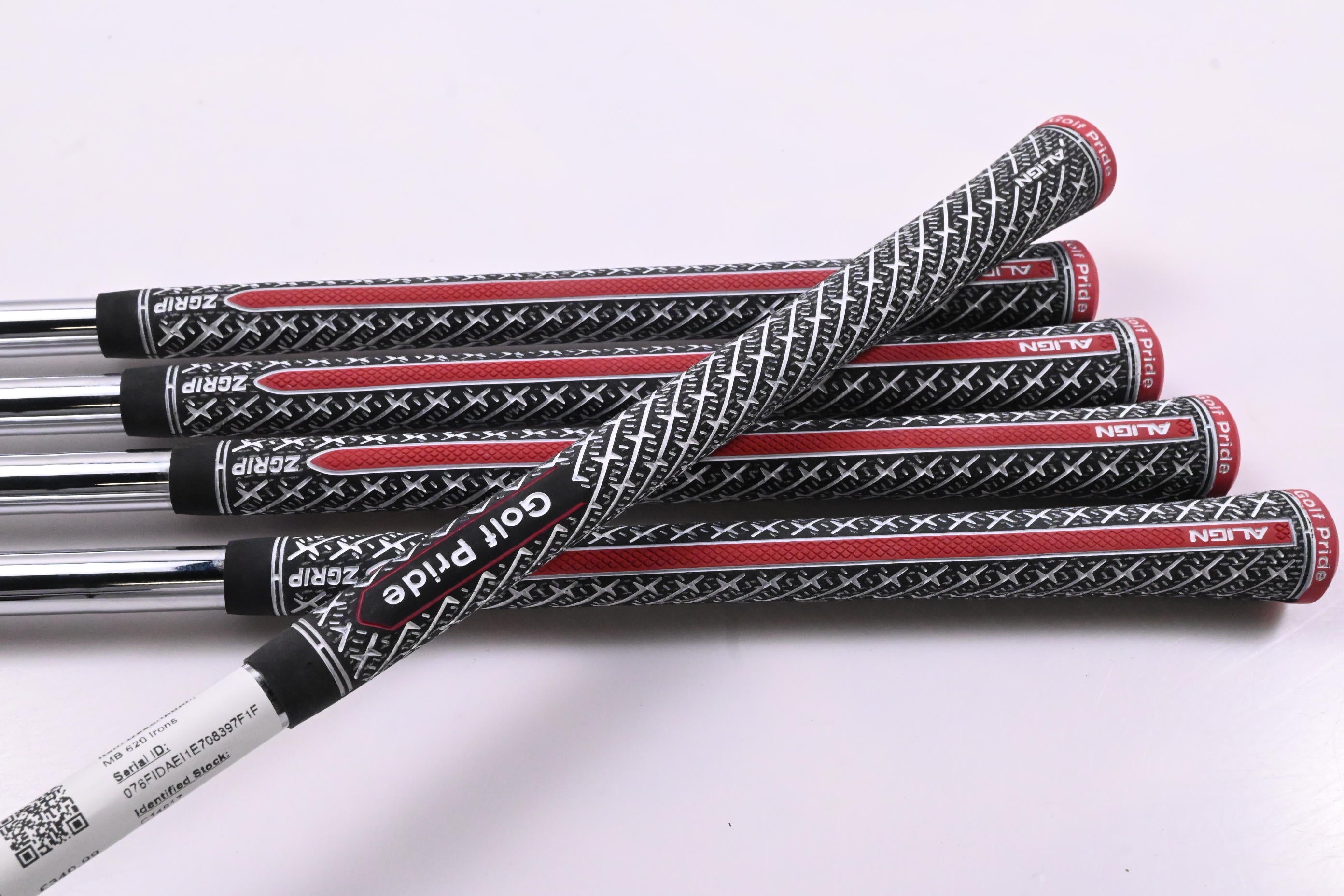Titleist MB 620 Irons / 6-PW / Stiff Flex Titleist Steel Shafts