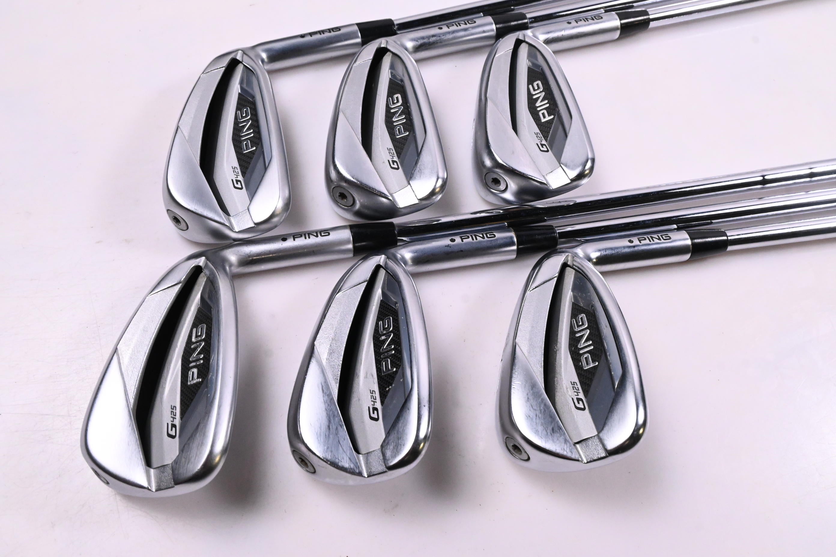 Ping G425 Irons / 5-PW / Black Dot / Stiff Flex N.S.Pro Modus³ Tour 105 Shafts