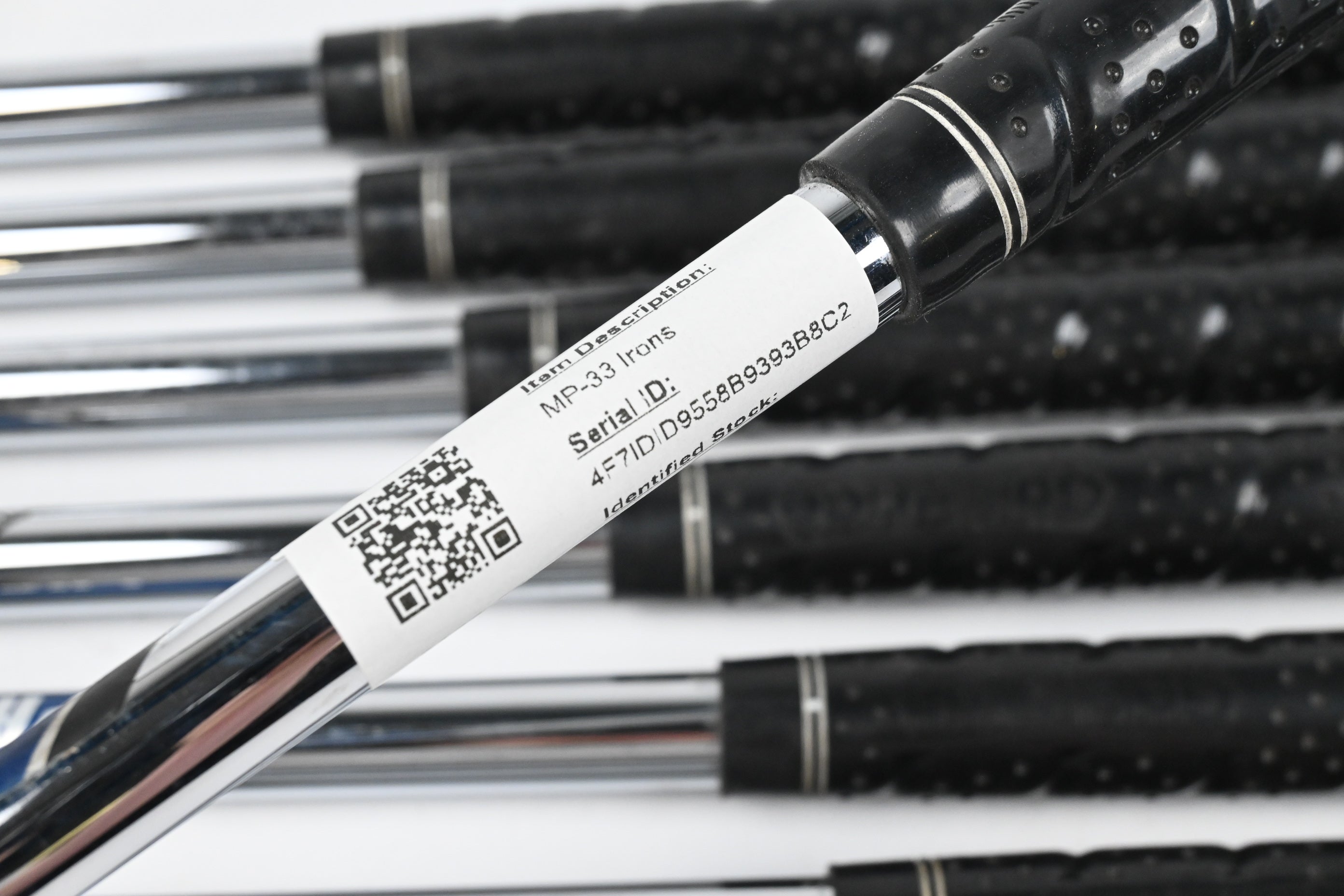 Mizuno MP-33 Irons / 3-PW / Stiff Flex Project X Precision Flighted Shafts