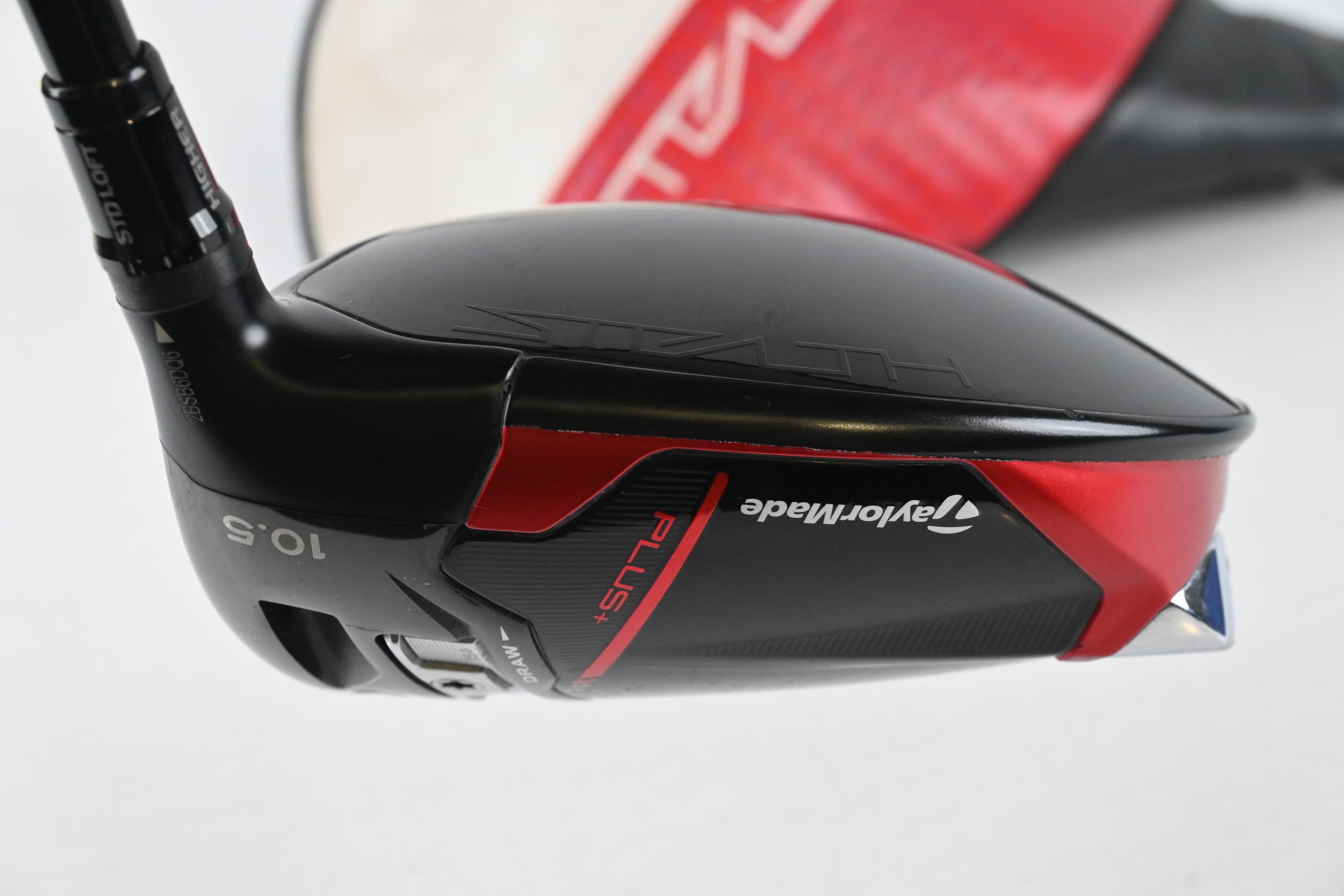 Taylormade Stealth 2 Plus Driver / 10.5 Degree / Stiff Flex HZRDUS Black 60