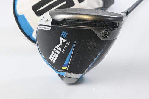 TaylorMade SIM2 Max Driver / 9 Degree / Stiff Flex HZRDUS Smoke Grey 70 Shaft