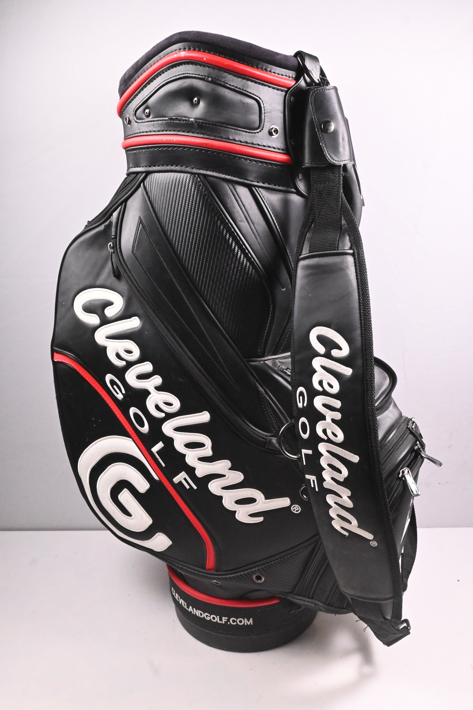 Cleveland Tour Bag / 6-Way Divider / Black, White, Red