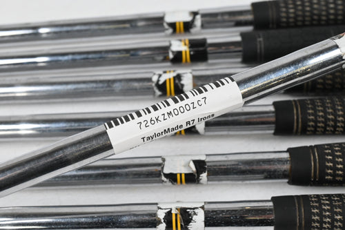 TaylorMade R7 Irons / 4-PW / Regular Flex T-Step 90 Shafts