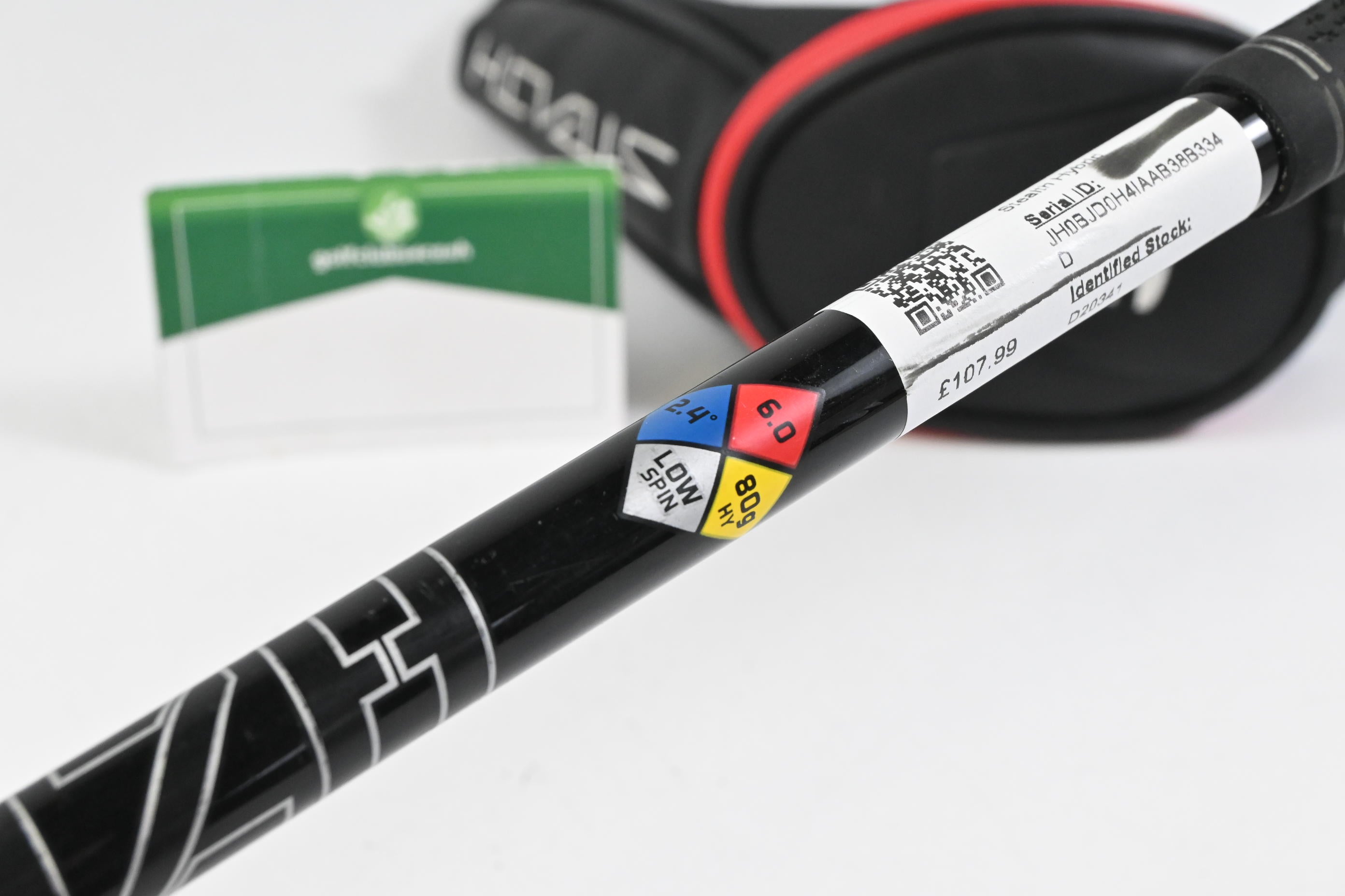 Taylormade Stealth #3 Hybrid / 19 Degree / Stiff Flex HZRDUS Smoke Black RDX 80