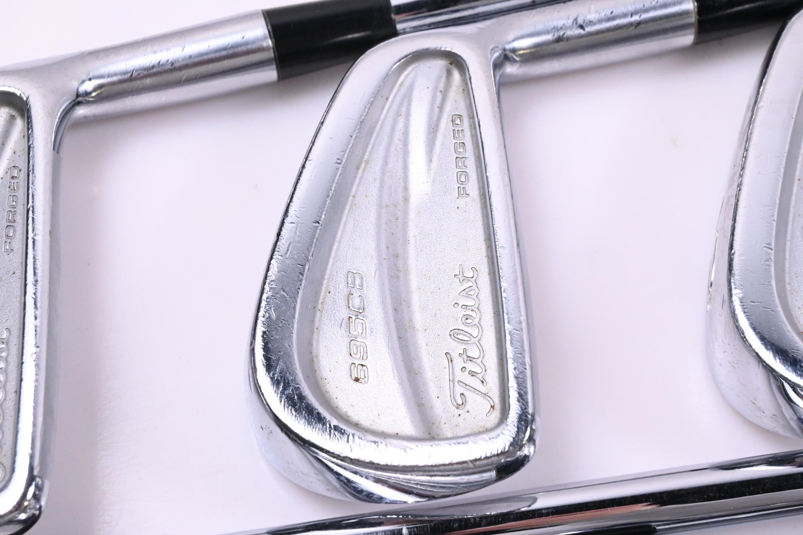 Titleist 695CB Irons / 4-PW / Regular Flex Titleist Steel Shafts