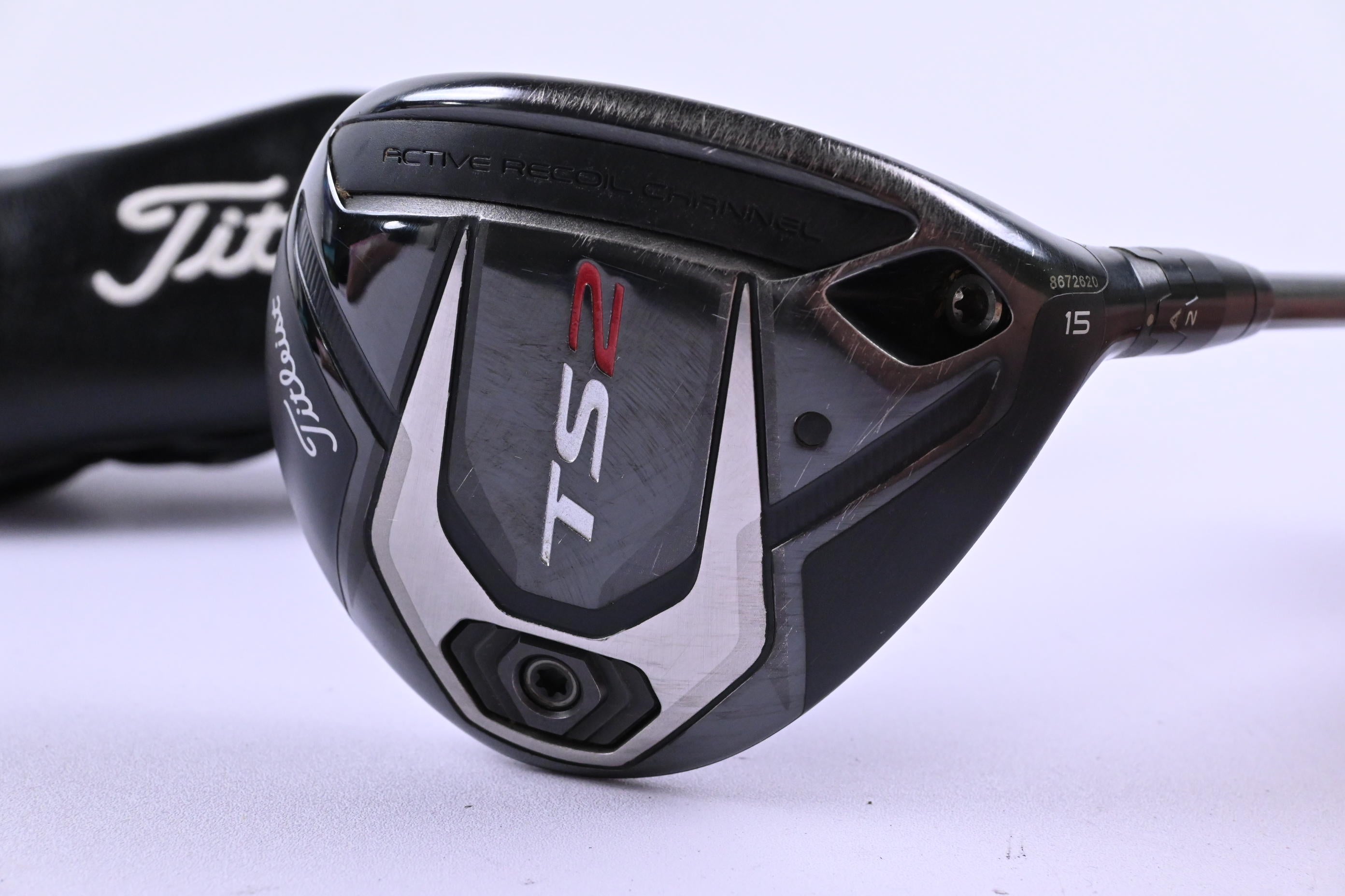 Titleist TS2 #3 Wood / 15 Degree /Stiff Flex Rogue M.AX 65 Shaft