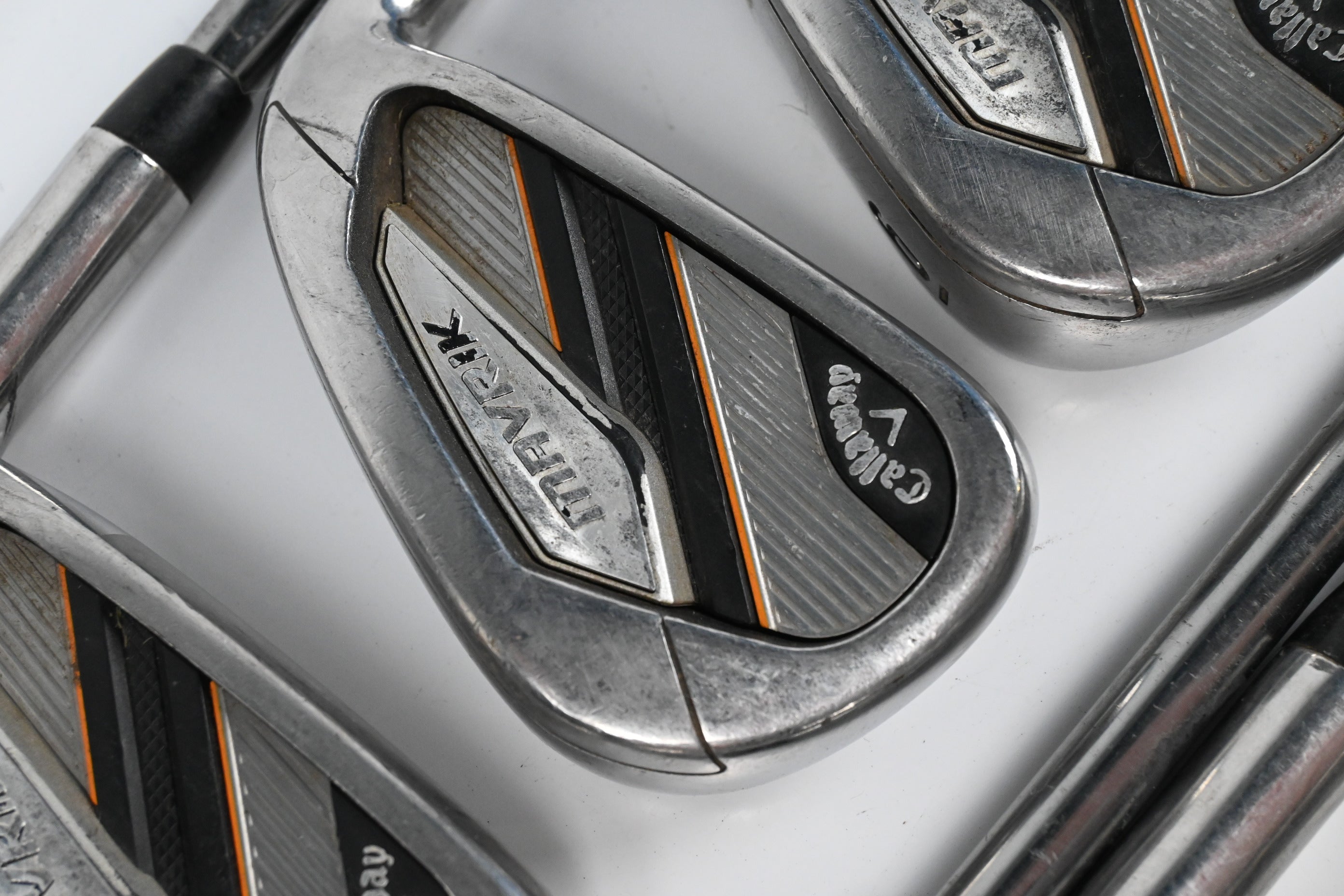 Callaway Mavrik Irons / 4-PW+GW / Stiff Flex Catalyst 80 Shafts