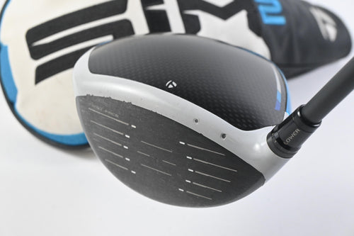 TaylorMade SIM2 Max Driver / 9 Degree / Stiff Flex HZRDUS Smoke Grey 70 Shaft