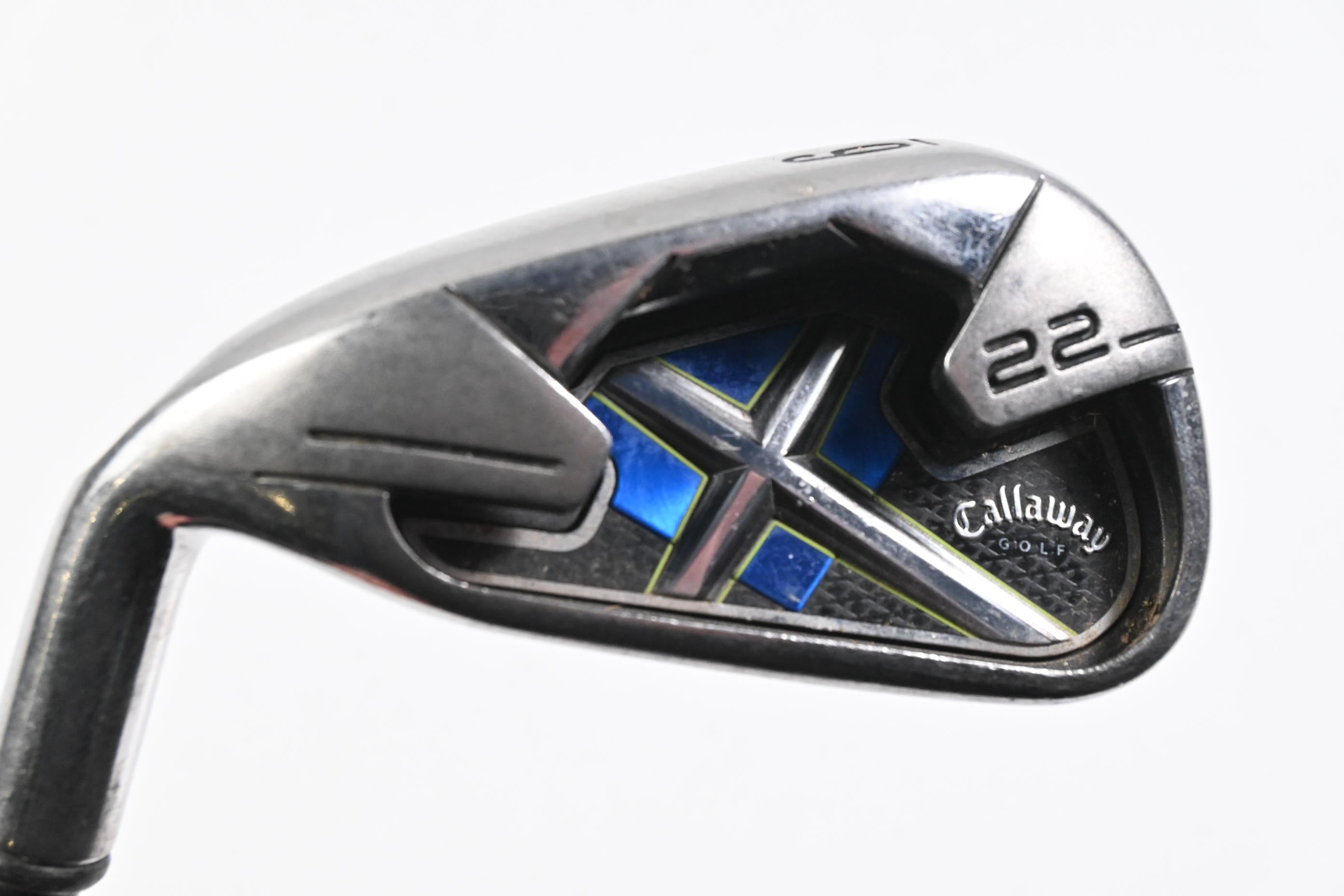 Left Hand Callaway X-22 #6 Iron / Regular Flex Callaway 75 Shaft