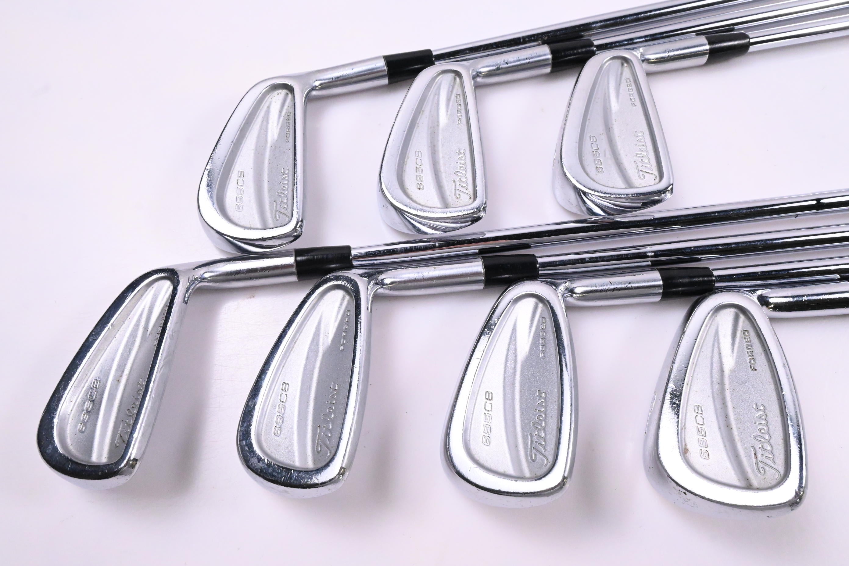 Titleist 695CB Irons / 4-PW / Regular Flex Titleist Steel Shafts