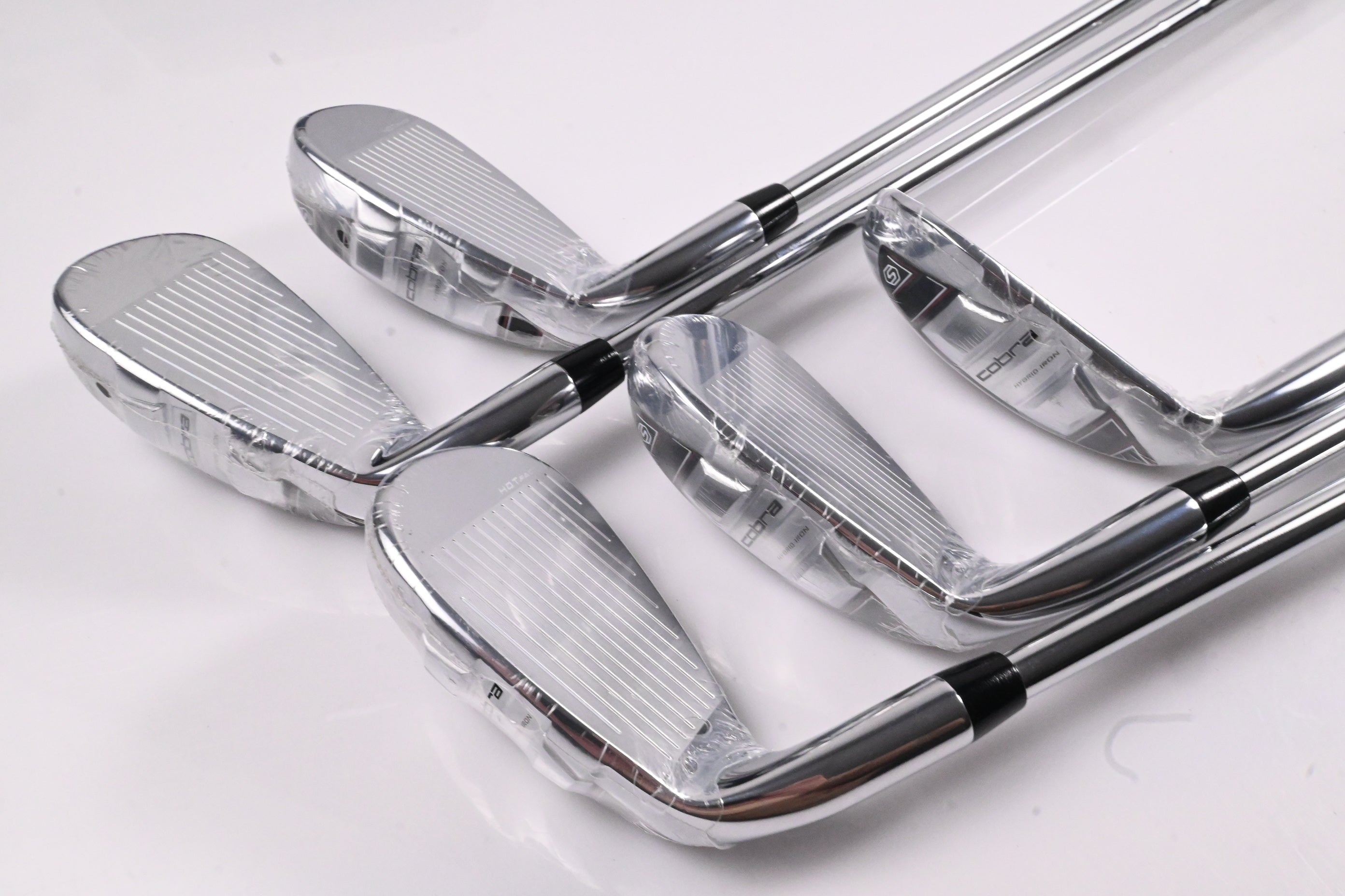 Cobra T-Rail 2023 Hybrid Irons / 7-PW+SW / Regular Flex KBS Tour 90 Shafts