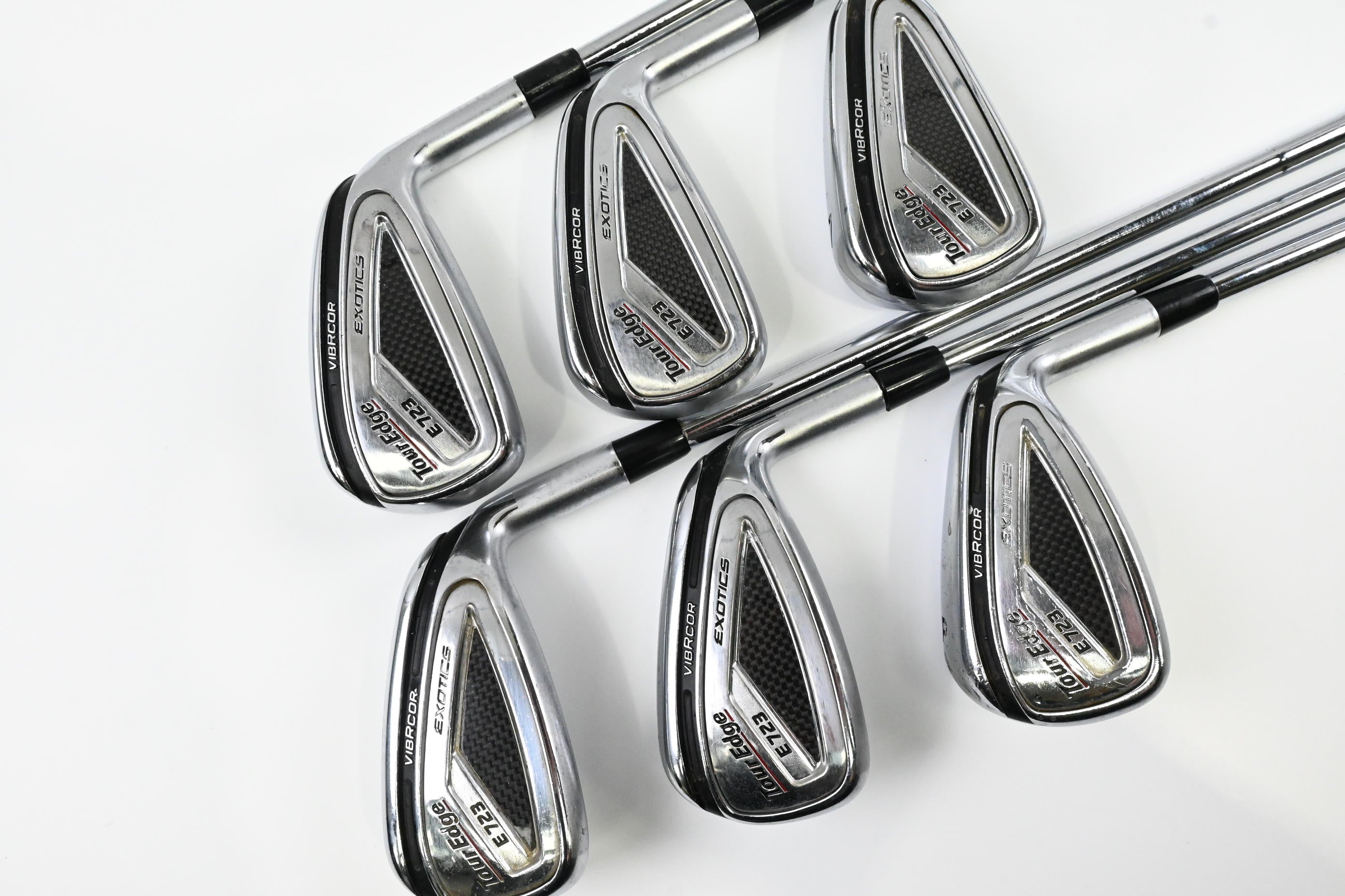 Tour Edge E722 Irons / 5-PW / Stiff Flex Elevate MPH 95 Shafts