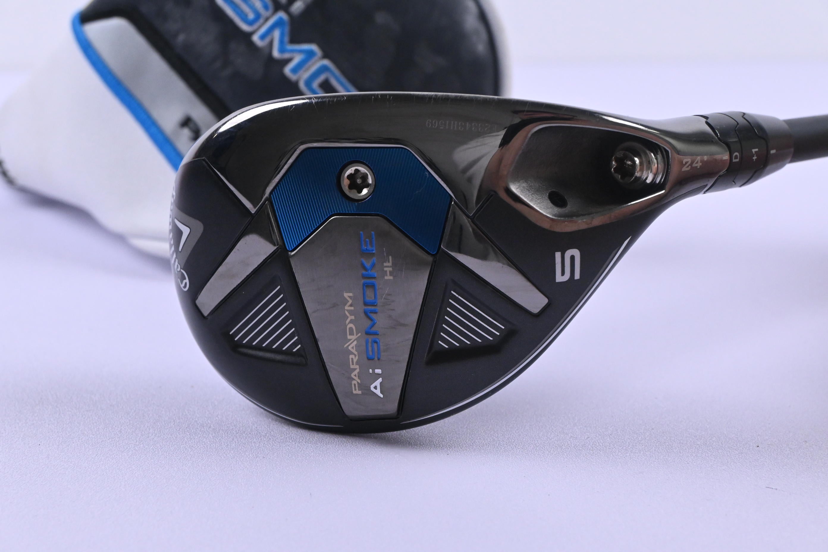 Callaway Paradym Ai Smoke HL #5 Hybrid / 24 Degree / Senior Flex Cypher 2.0