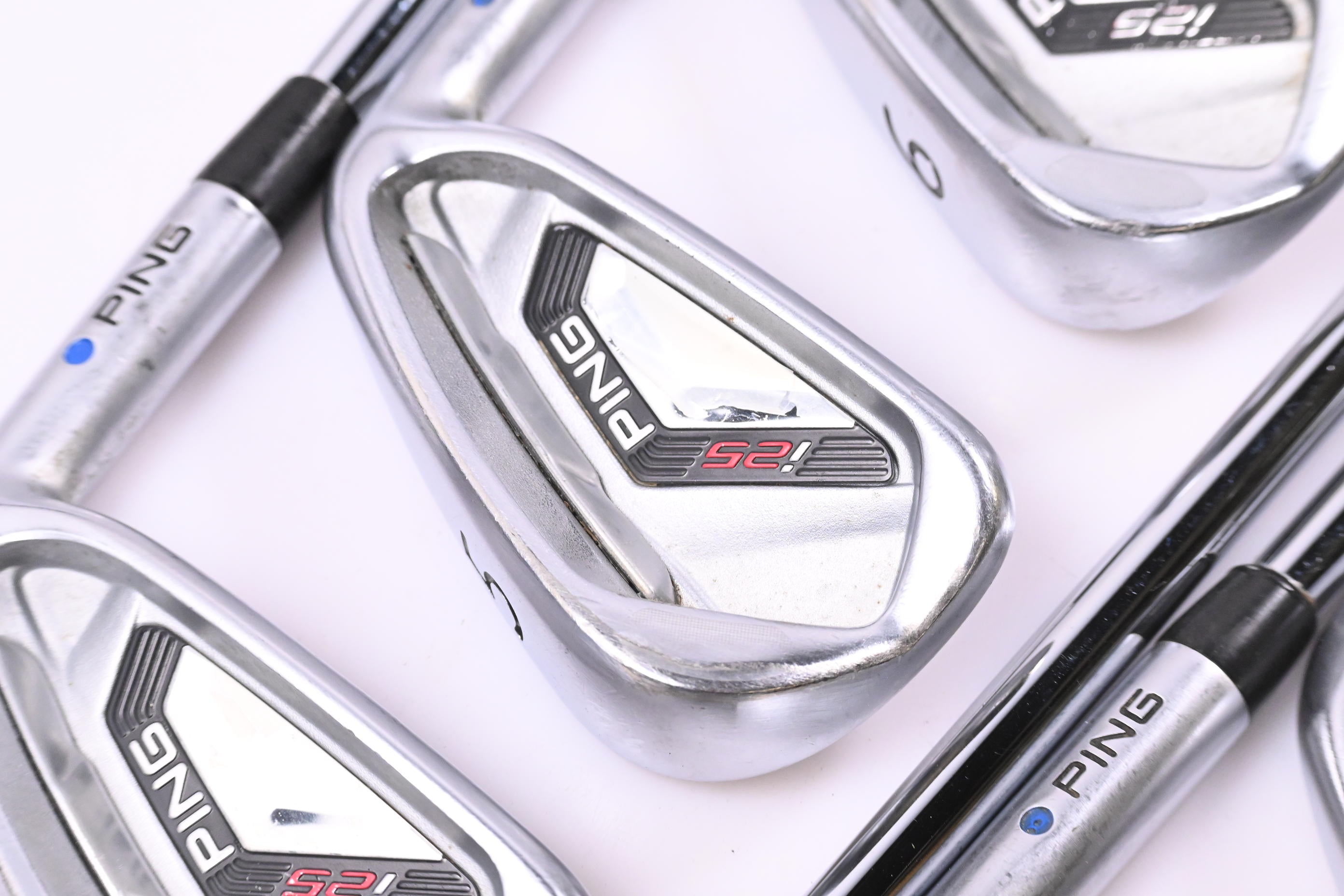 Ping i25 Irons / 4-PW / Blue Dot / Regular Flex Ping CFS Shafts
