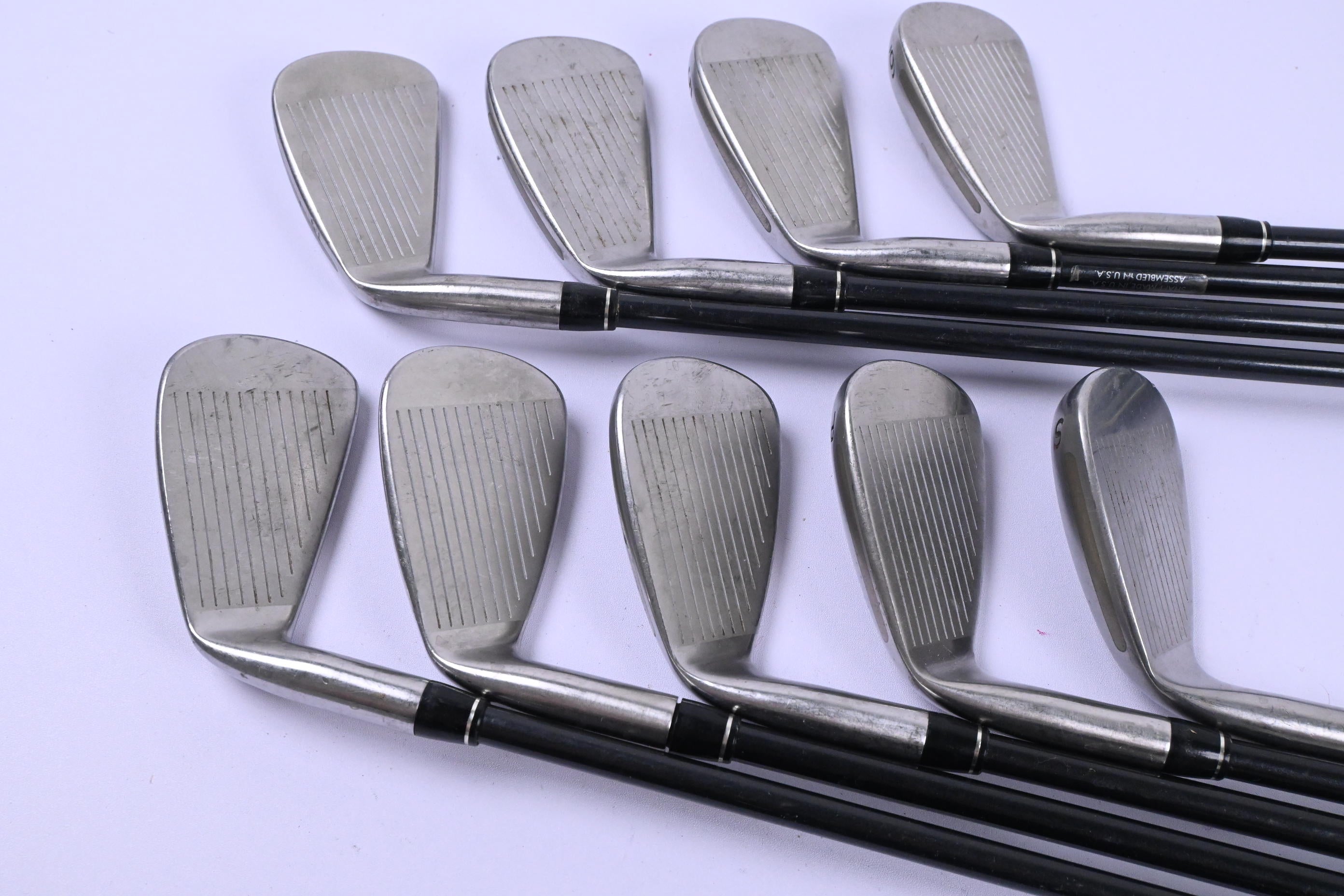 Taylormade 360 Series Irons / 3-PW+SW / Regular Flex Taylormade Lite 80 Shafts