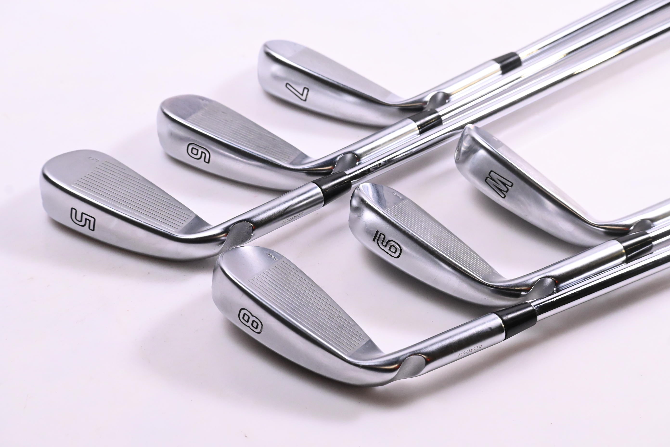 Ping G425 Irons / 5-PW / Blue Dot / Stiff Flex Ping AWT 2.0 Shafts