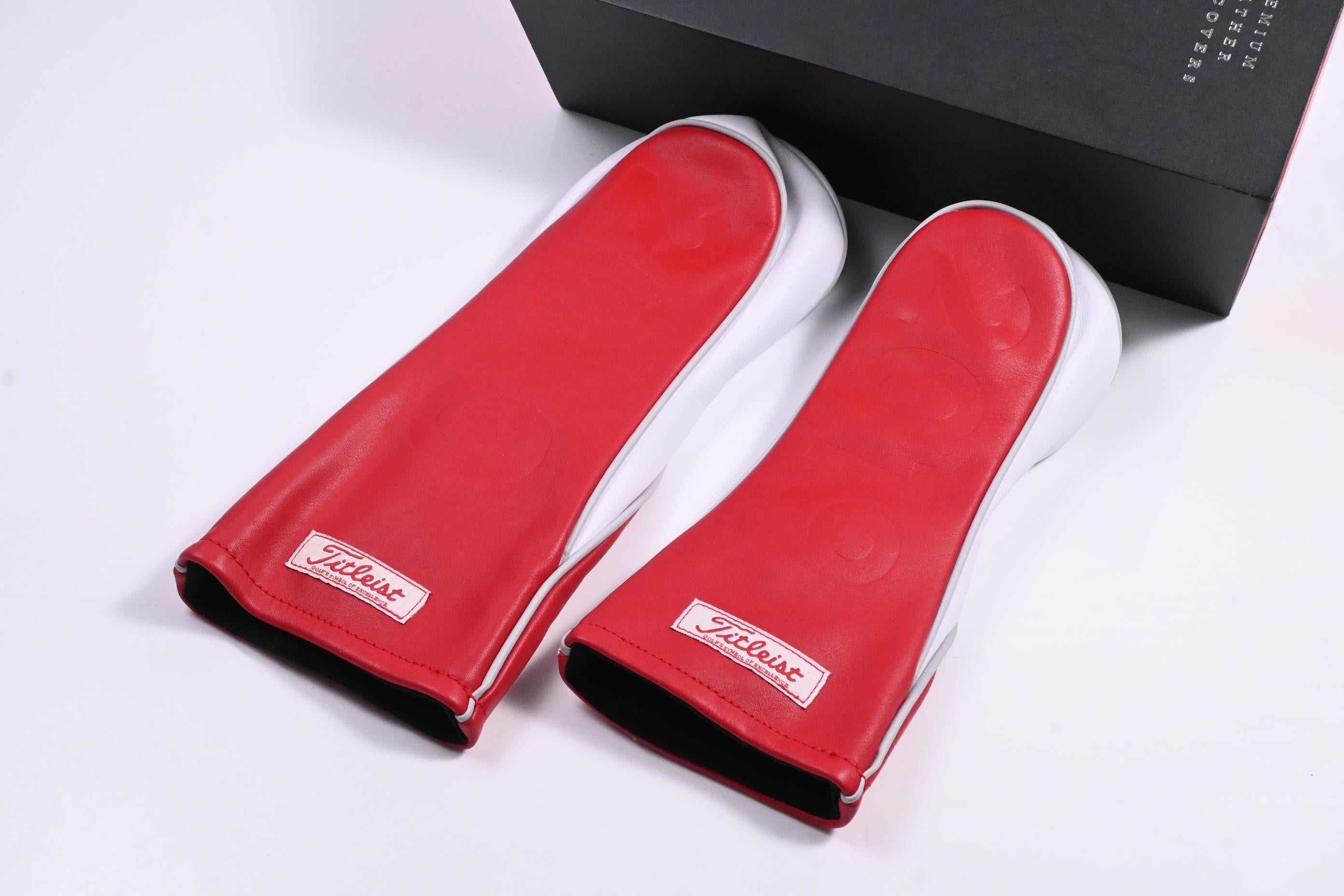Titleist Holiday Limited Edition Premium Leather Headcover Set / Driver, Fairway