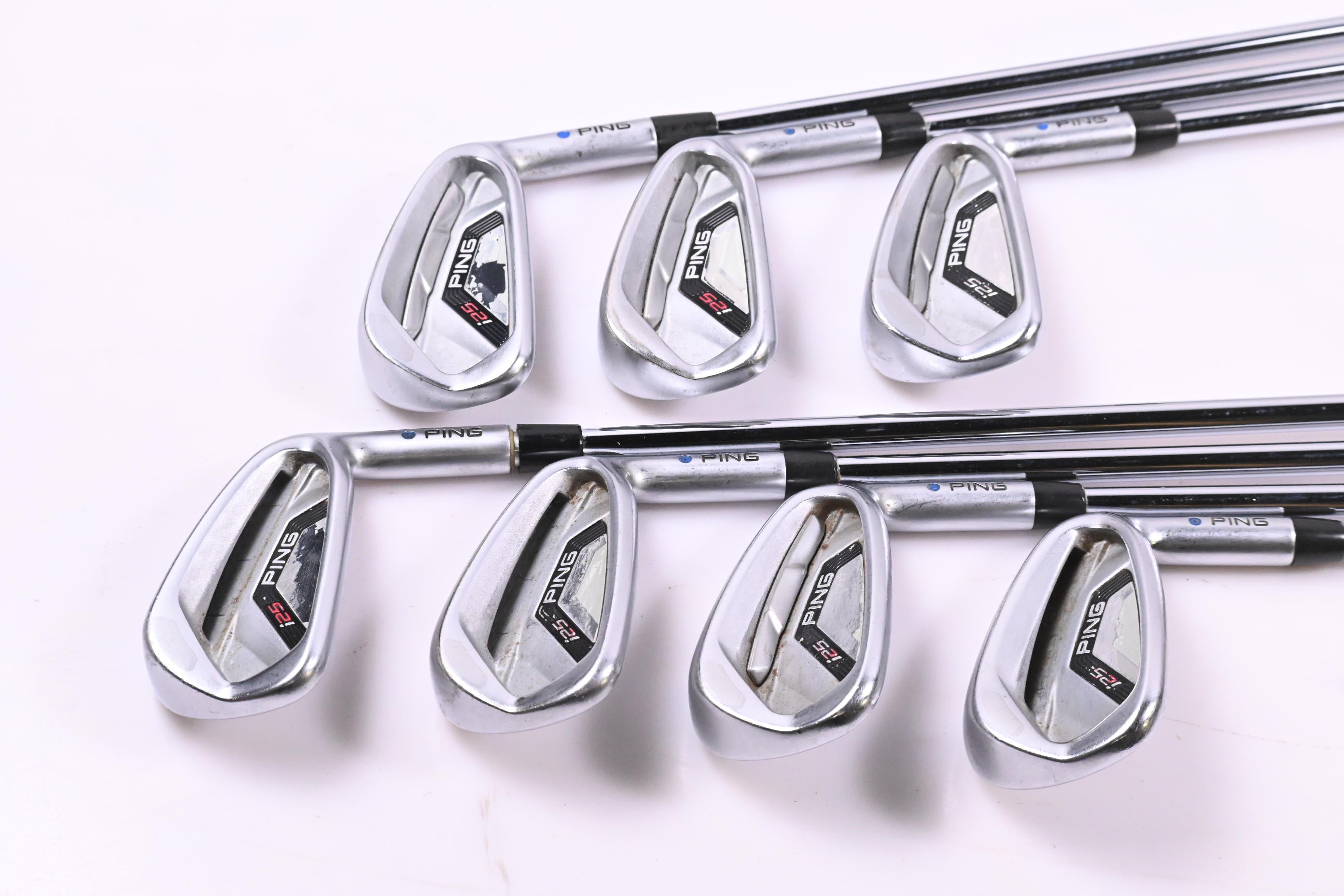 Ping i25 Irons / 4-PW / Blue Dot / Regular Flex Ping CFS Shafts