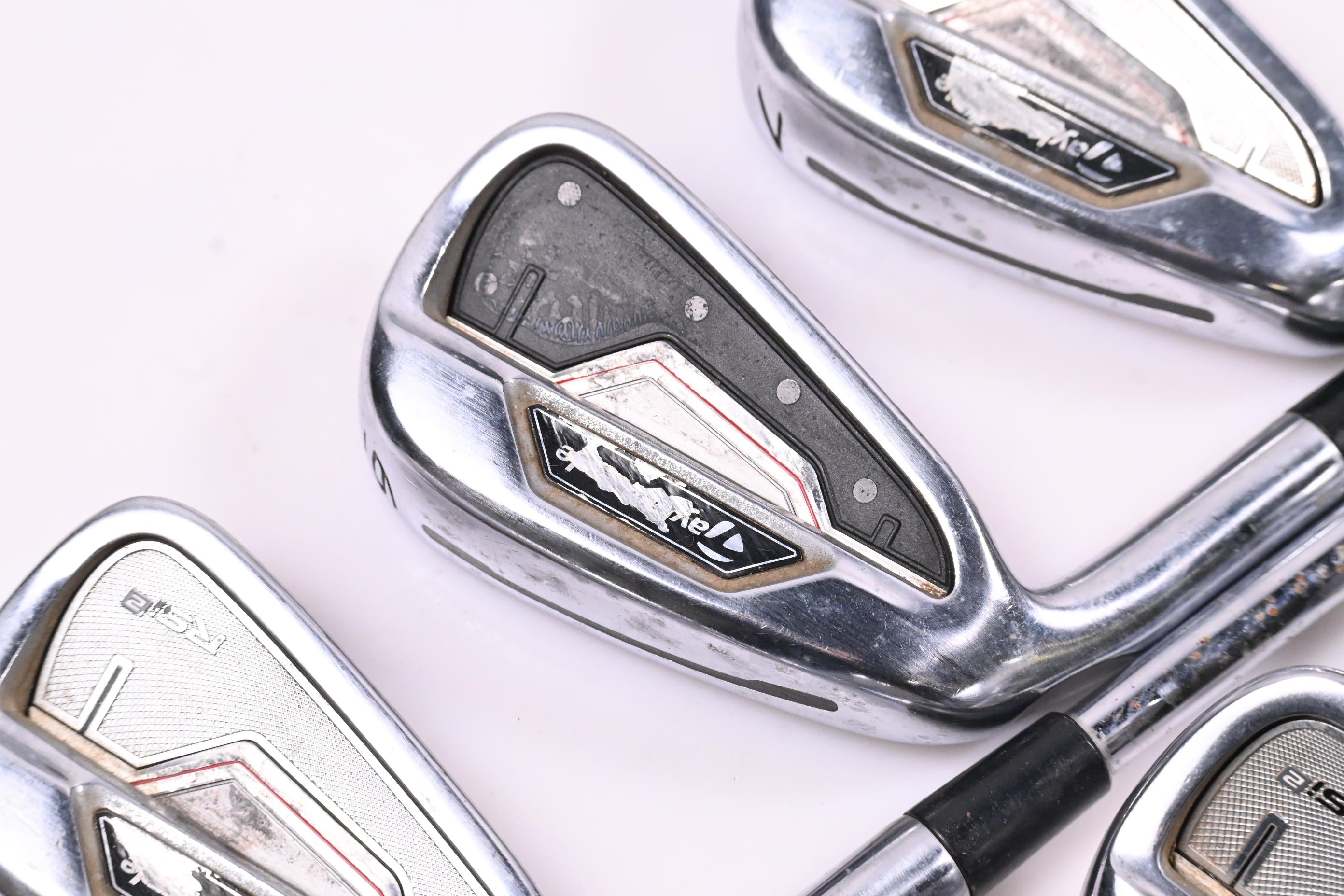 Left Hand Taylormade RSi2 Irons / 5-PW / X-Flex Dynamic Gold X100 Shafts