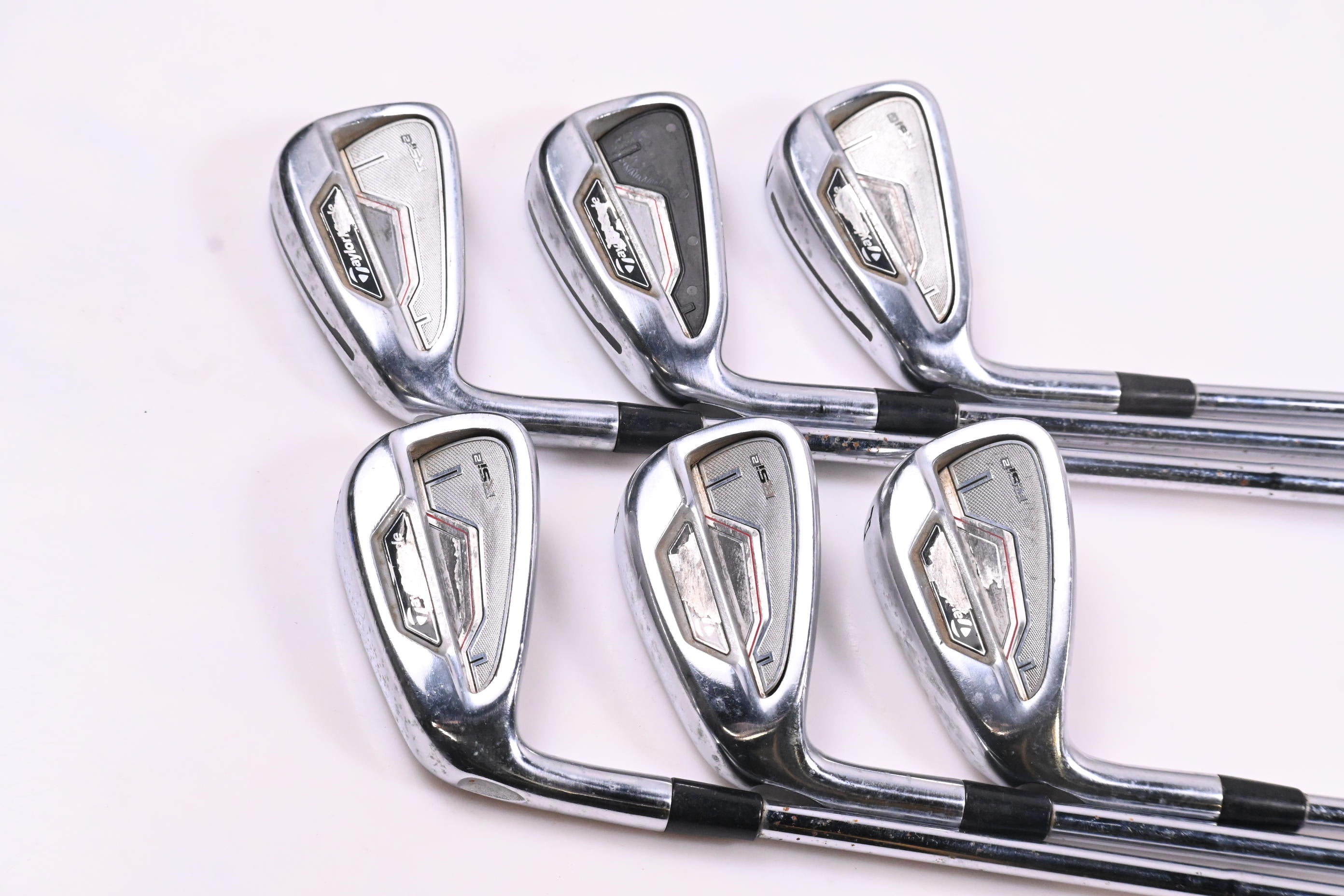 Left Hand Taylormade RSi2 Irons / 5-PW / X-Flex Dynamic Gold X100 Shafts