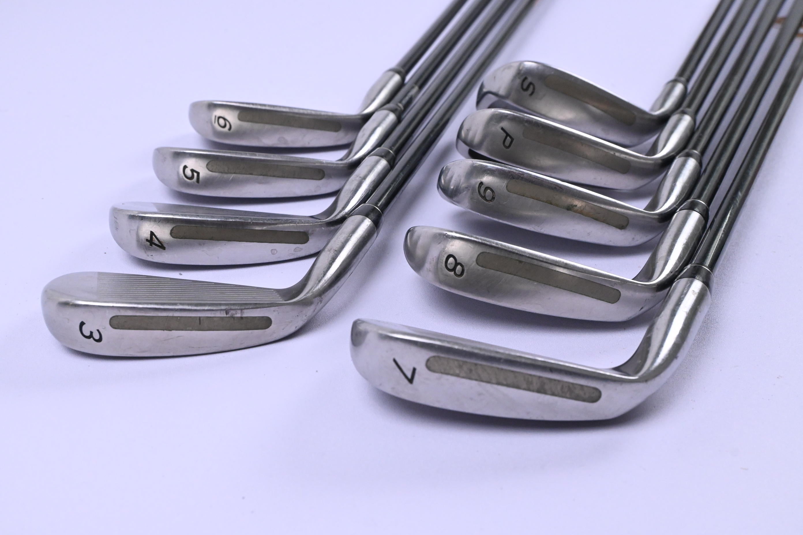 Taylormade 360 Series Irons / 3-PW+SW / Regular Flex Taylormade Lite 80 Shafts