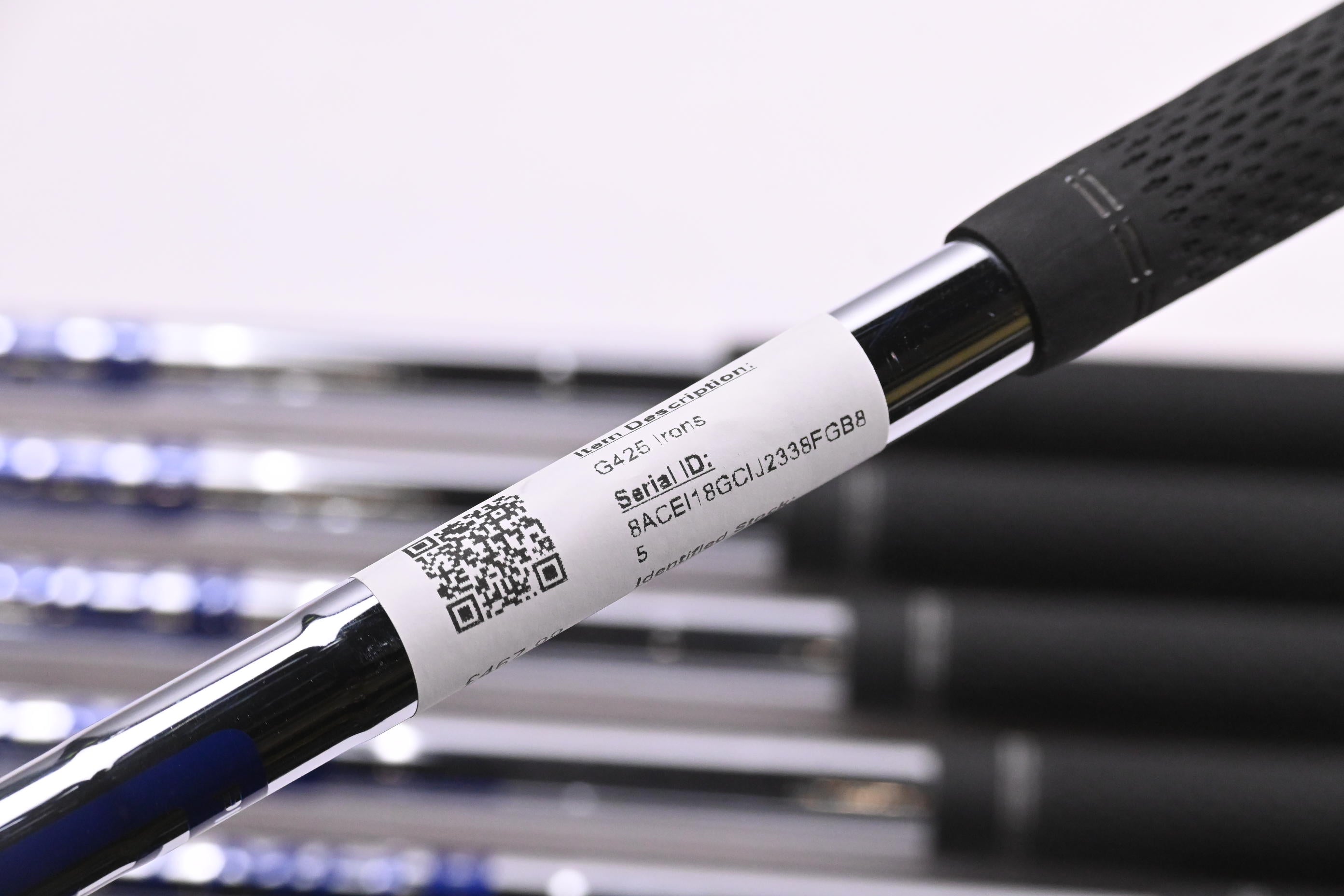 Ping G425 Irons / 5-PW / Blue Dot / Stiff Flex Ping AWT 2.0 Shafts