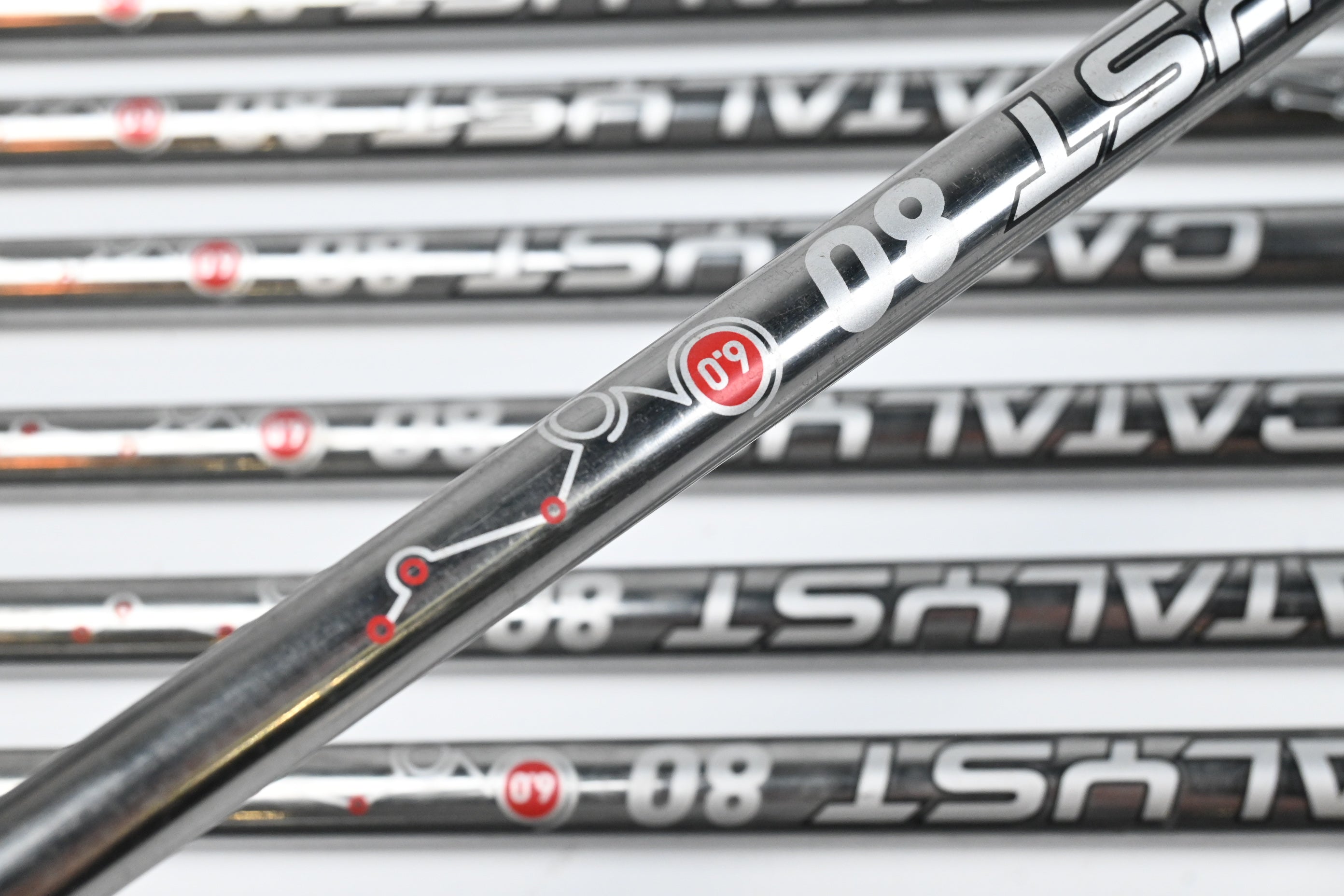 Callaway Mavrik Irons / 4-PW+GW / Stiff Flex Catalyst 80 Shafts