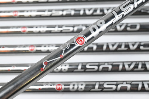 Callaway Mavrik Irons / 4-PW+GW / Stiff Flex Catalyst 80 Shafts