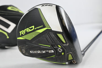 Cobra King Radspeed Driver / 9 Degree / X-Flex Fujikura Motore X F1 6 Shaft