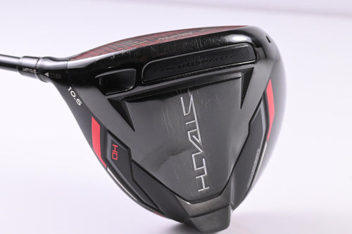 Left Hand Taylormade Stealth HD Driver / 10.5 Degree / Regular Flex Air Speeder