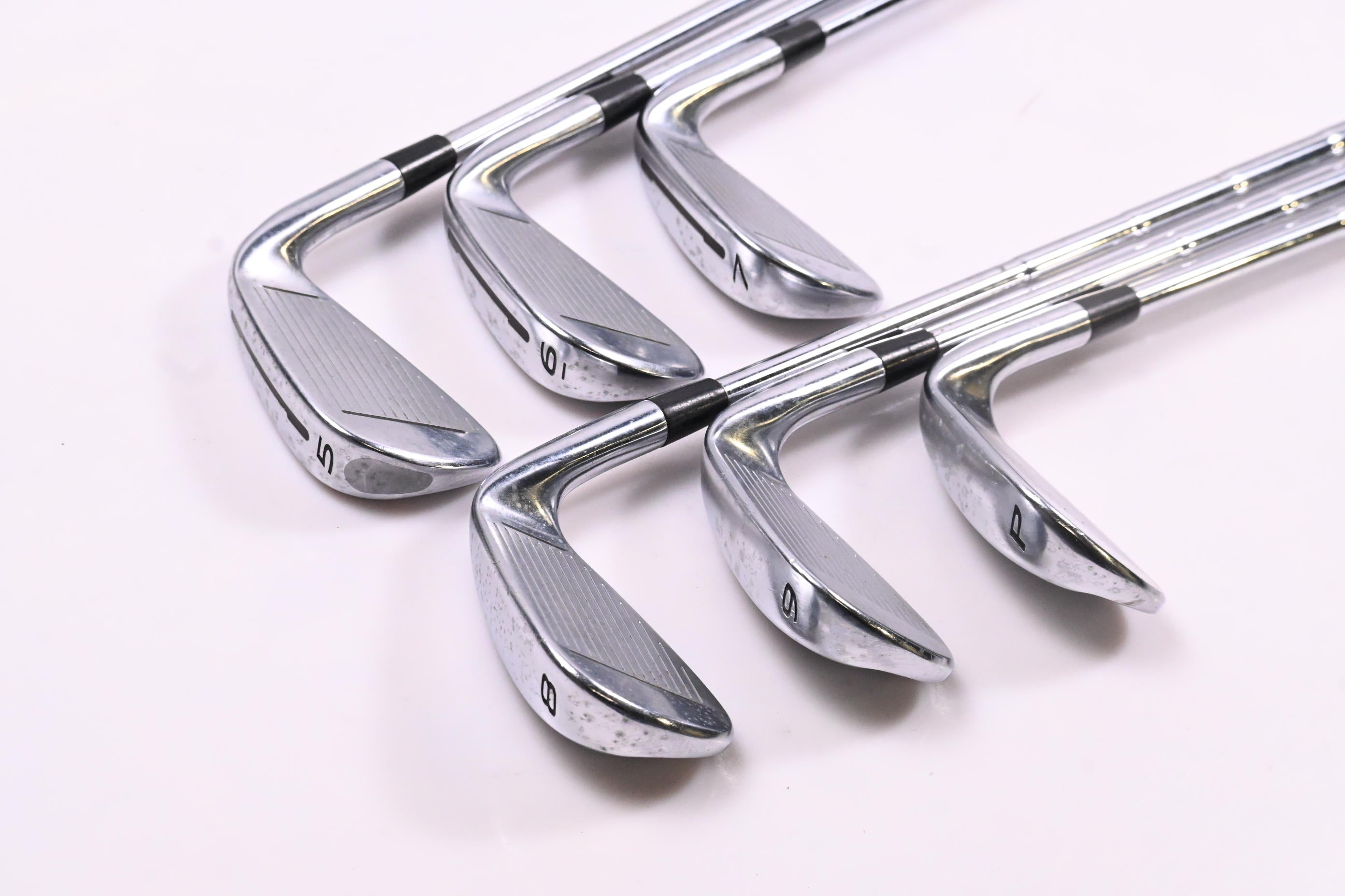 Left Hand Taylormade RSi2 Irons / 5-PW / X-Flex Dynamic Gold X100 Shafts