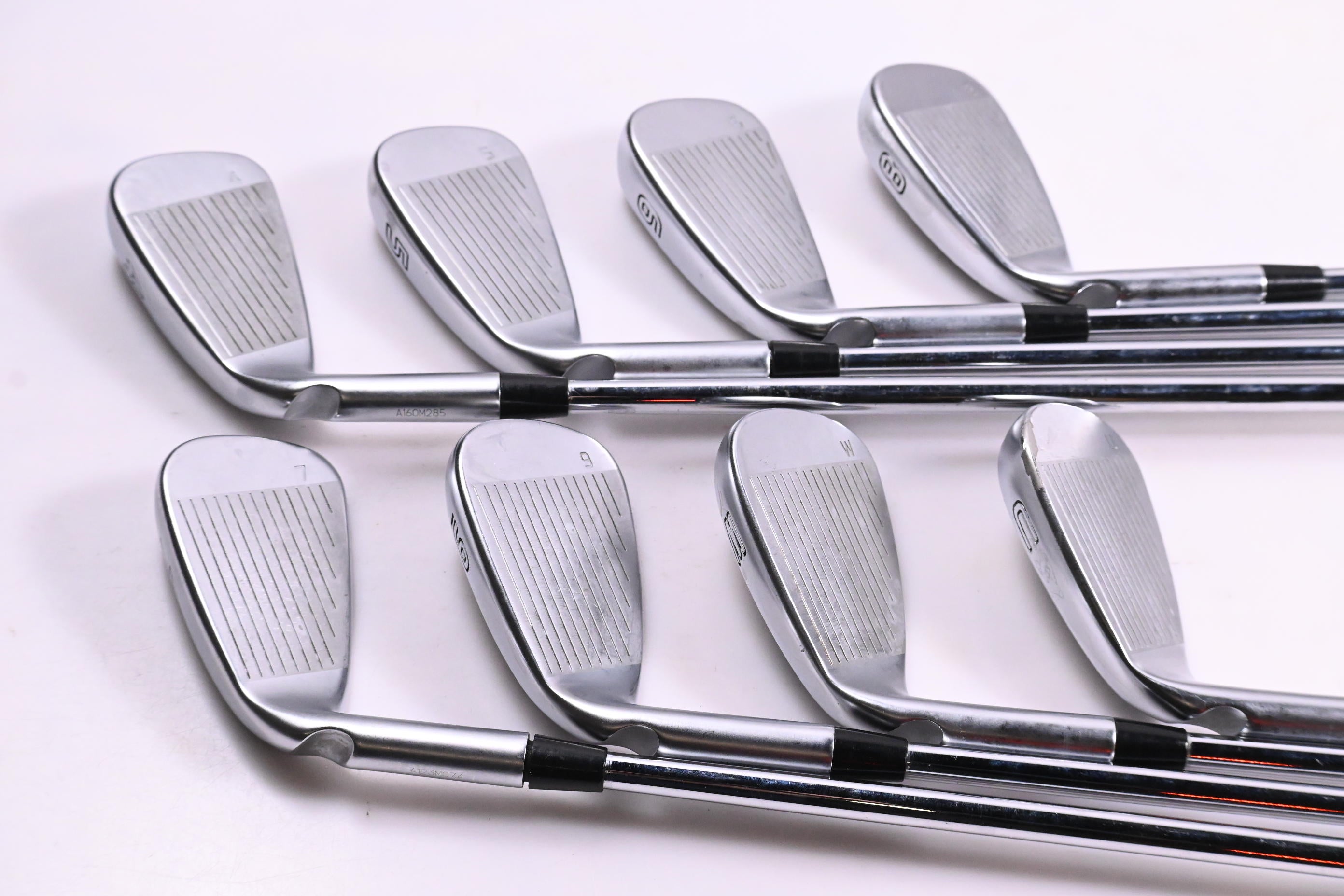 Ping G425 Irons / 4-PW+GW / Orange Dot / Regular Flex Ping AWT 2.0 Shafts