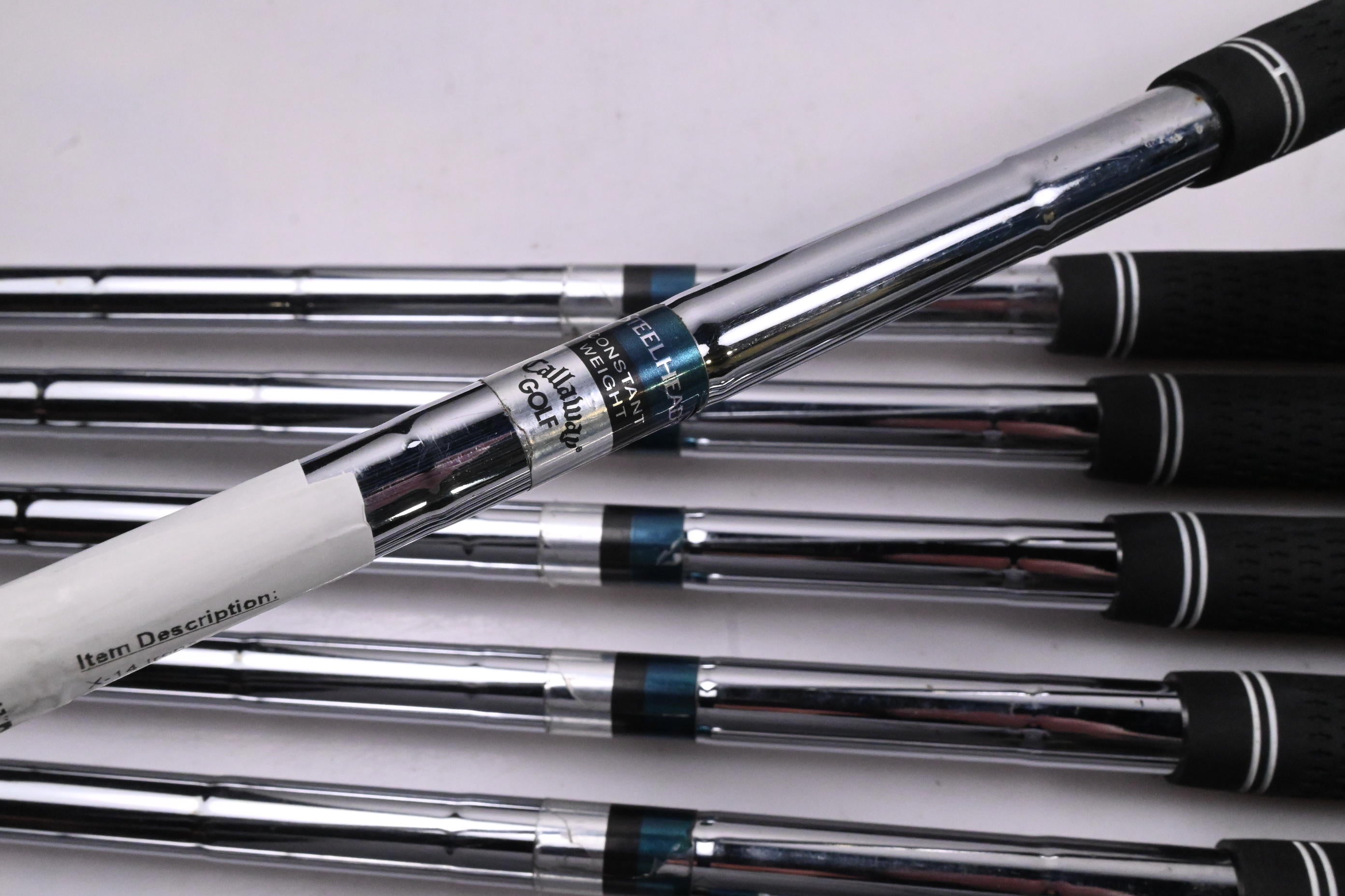 Callaway X-14 Irons / 3-PW+SW / UniFlex Callaway Shafts