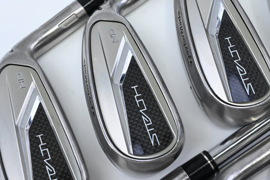 Taylormade Stealth HD Irons / 5-PW+SW+LW / Regular Flex KBS Max MT 85 Shafts