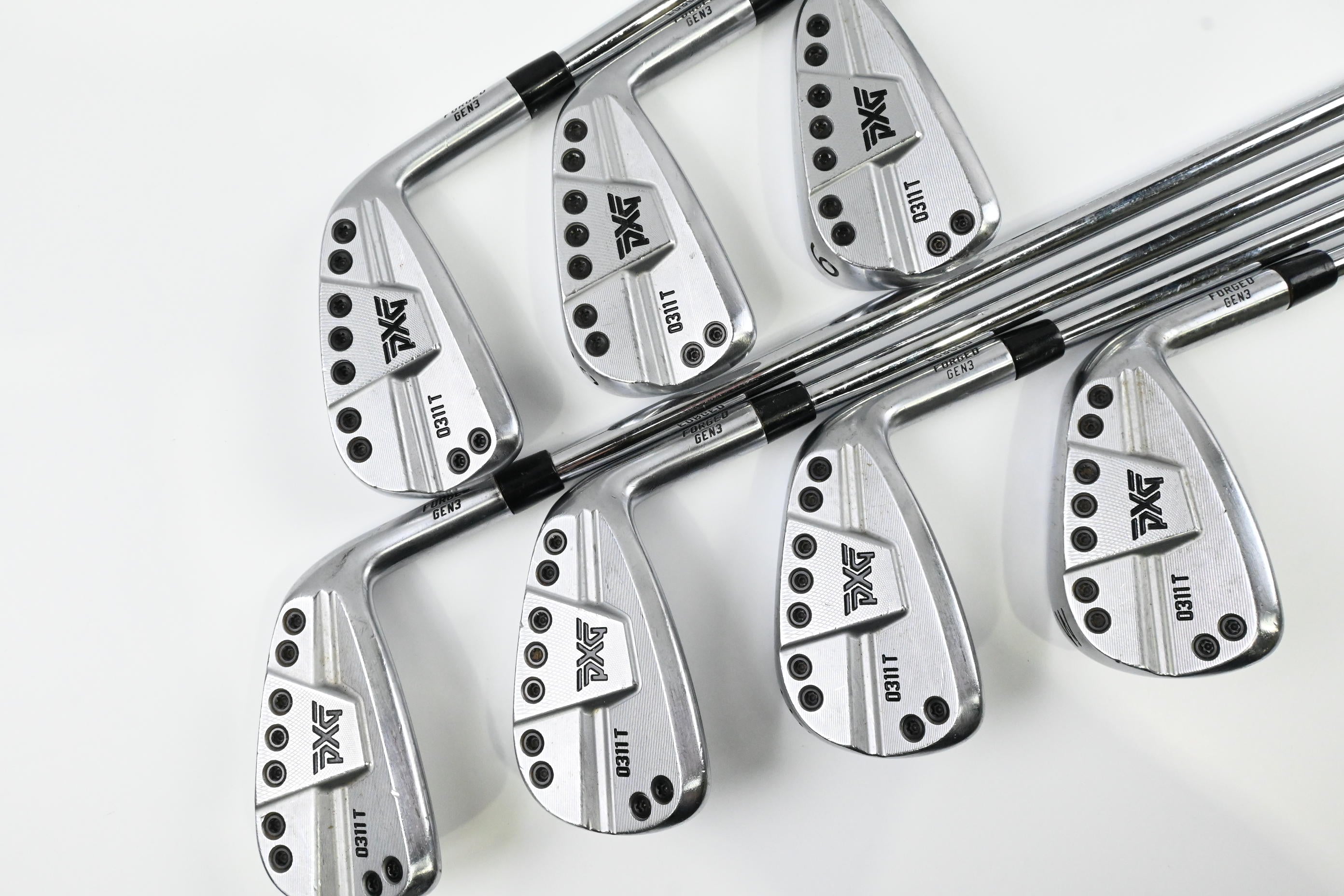 PXG 0311 T Gen3 Irons / 4-PW / Stiff Flex NS Pro Modus3 Tour 120 Shafts