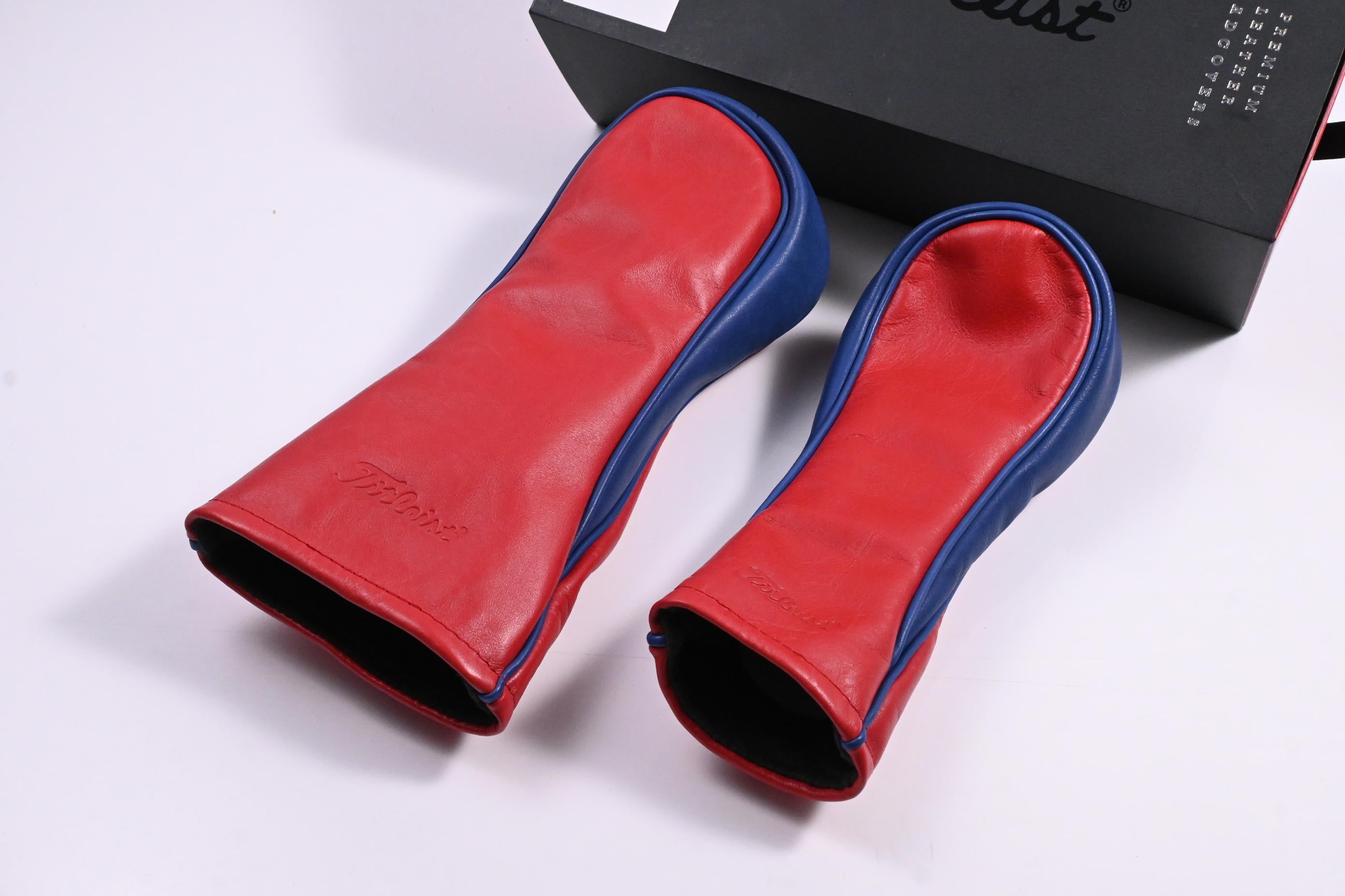 Titlesit USA Limited Edition Premium Leather Headcover Set / Driver, Fairway