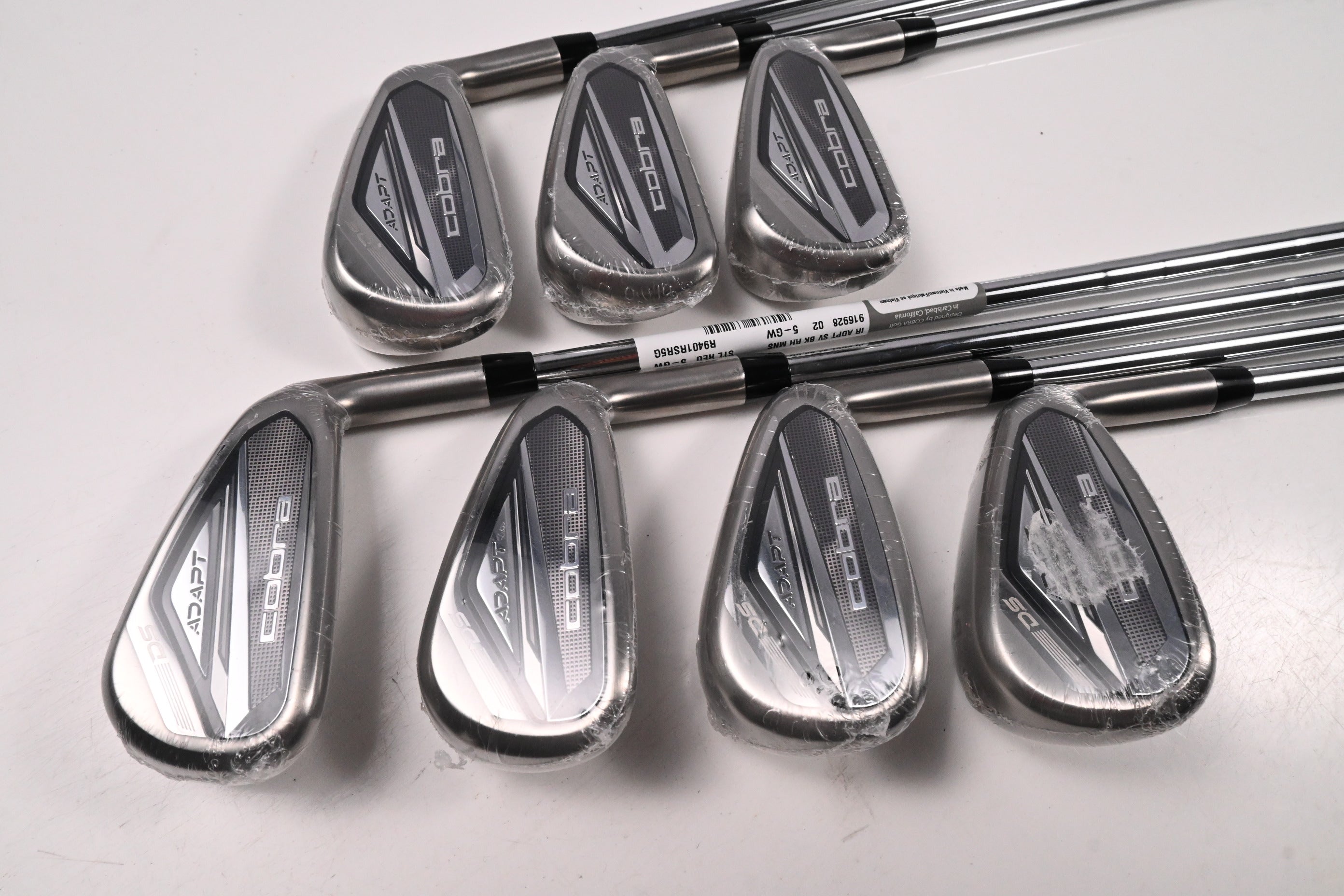 Cobra DS-Adapt Irons / 5-PW+GW / Regular Flex KBS Tour Lite Shafts