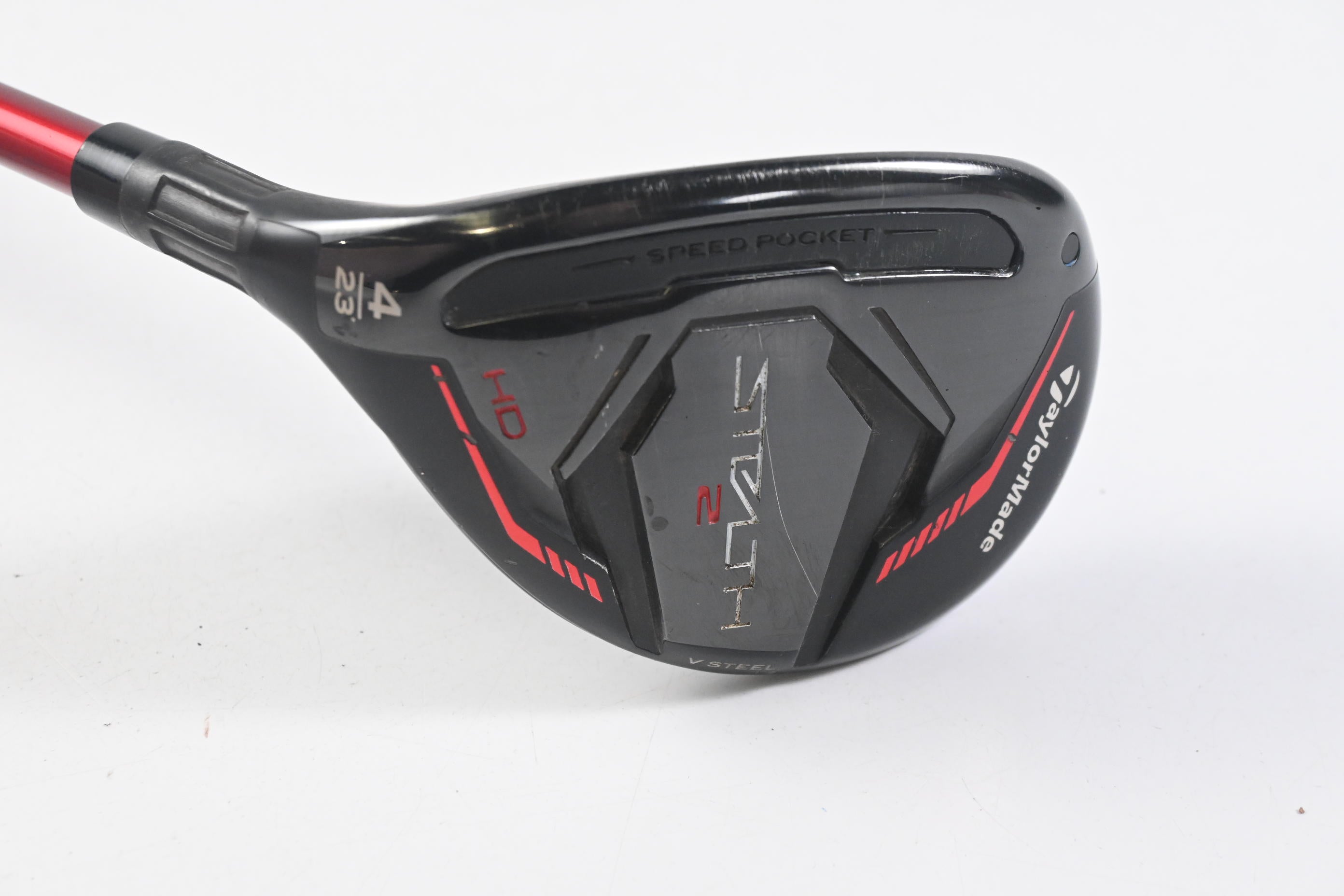 Taylormade Stealth 2 HD #4 Hybrid / 23 Degree / Stiff Flex Speeder NX 60 Shaft