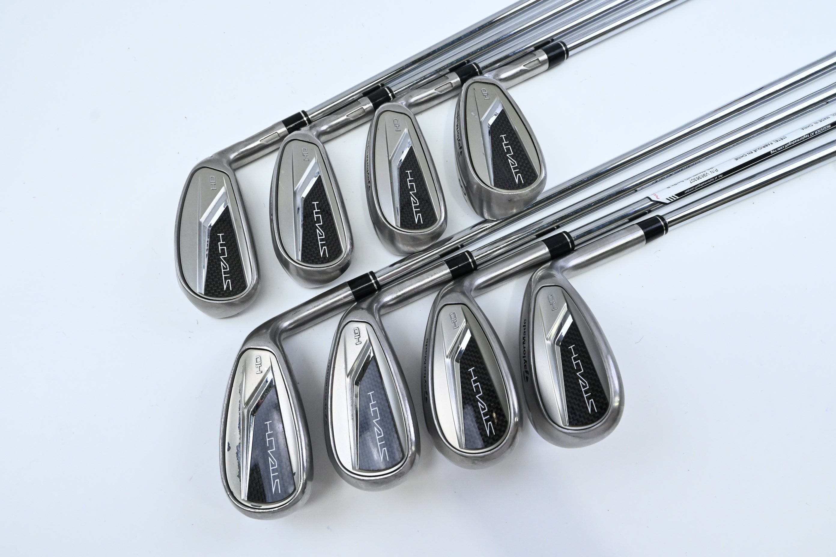Taylormade Stealth HD Irons / 5-PW+SW+LW / Regular Flex KBS Max MT 85 Shafts