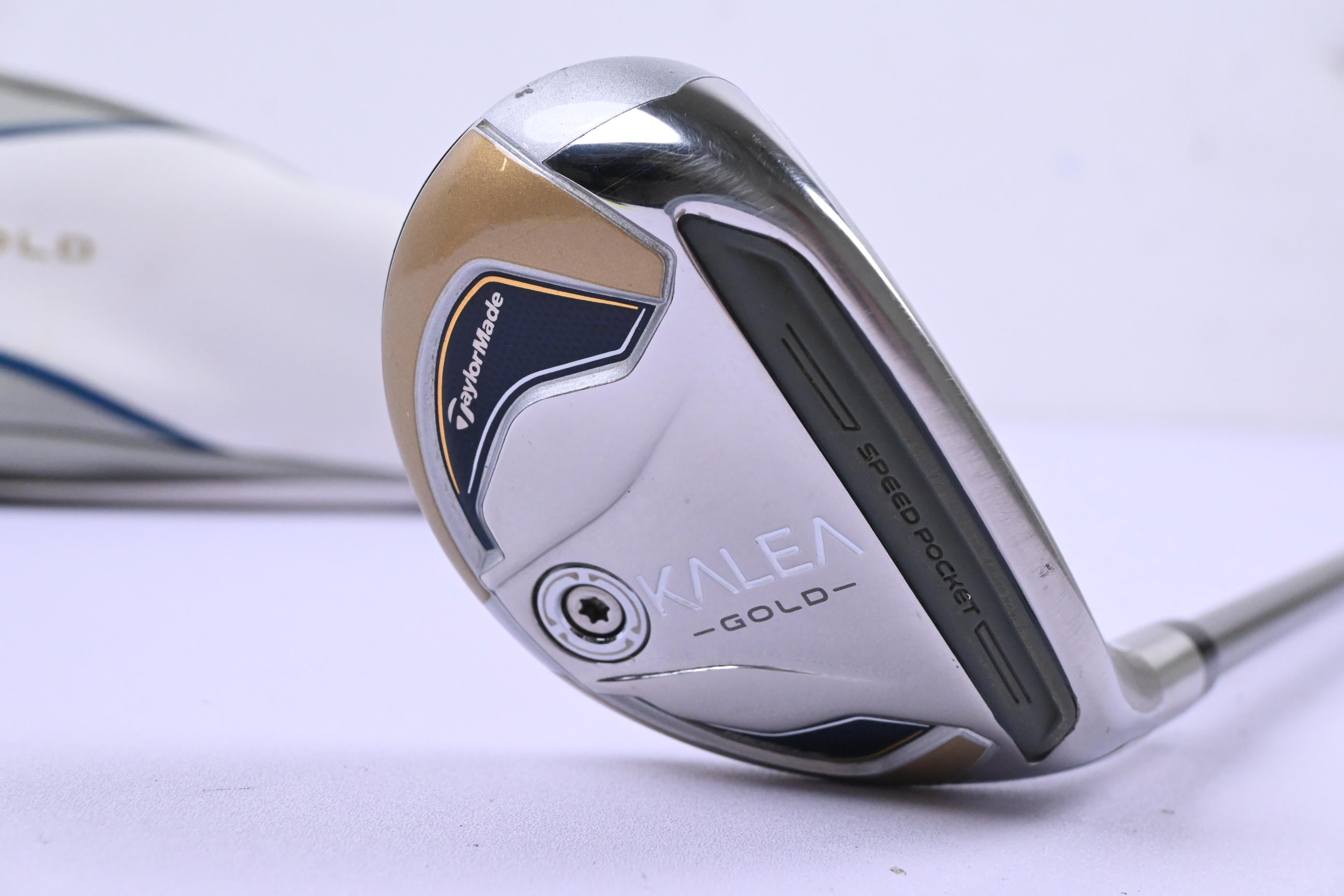 Ladies Taylormade Kalea Gold #4 Hybrid / 23 Degree / Ladies Flex Kalea Gold 40