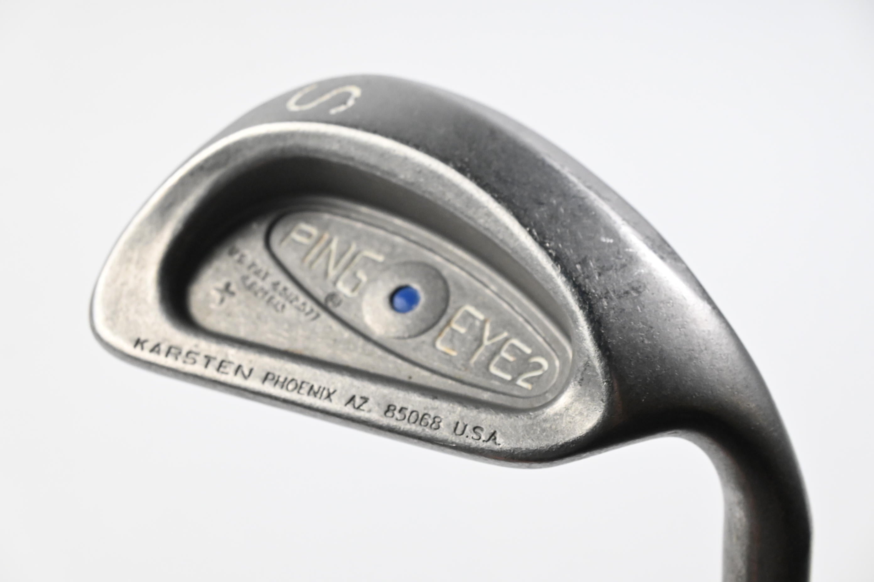 Ping Eye 2+ Sand Wedge / 53 Degree / Blue Dot / Stiff Flex Ping Cushin JZ Shaft