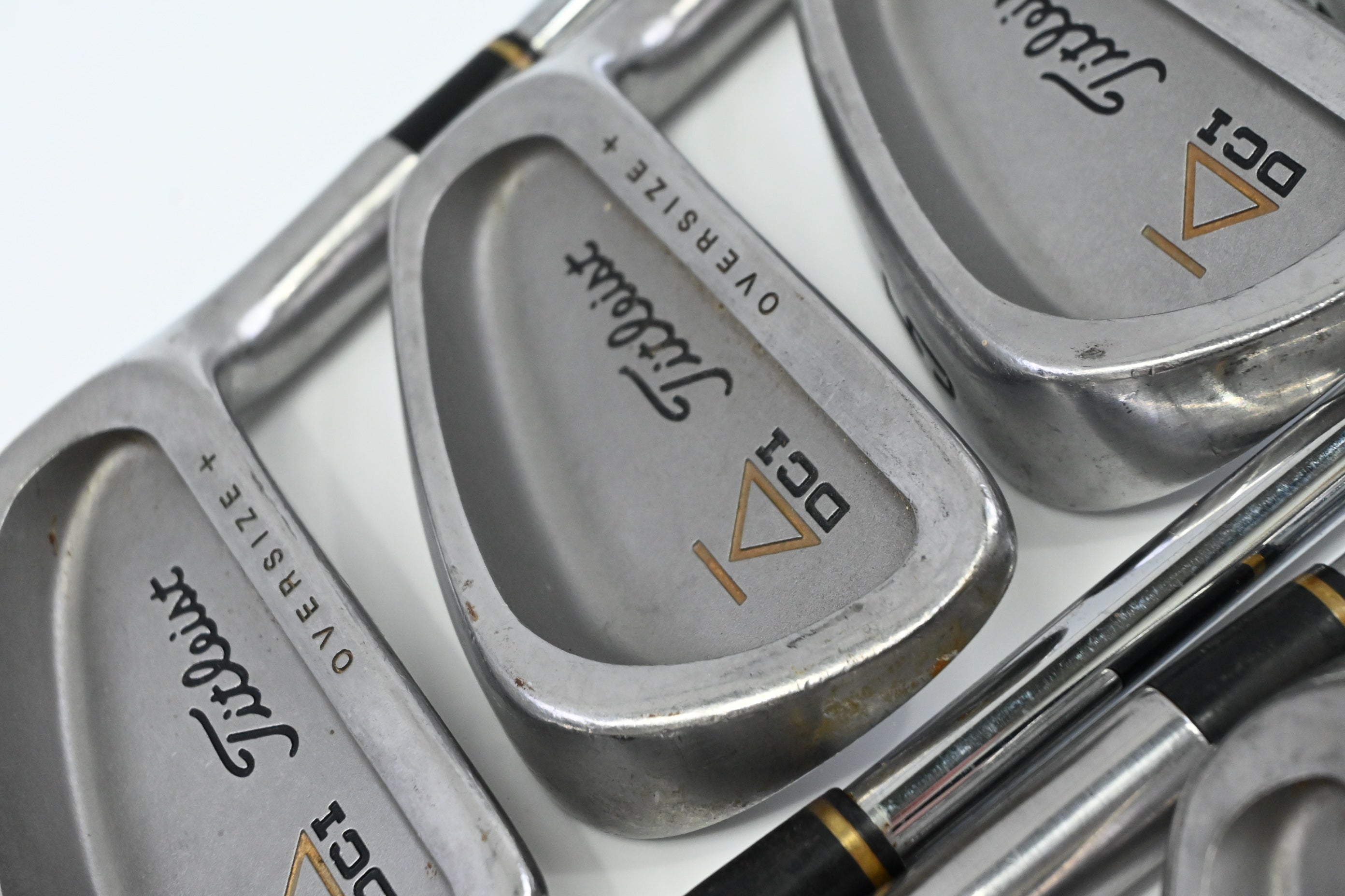 Titleist DCI Oversize+ Irons / 3-PW+SW / Regular Flex Titleist Tri Spec Shafts
