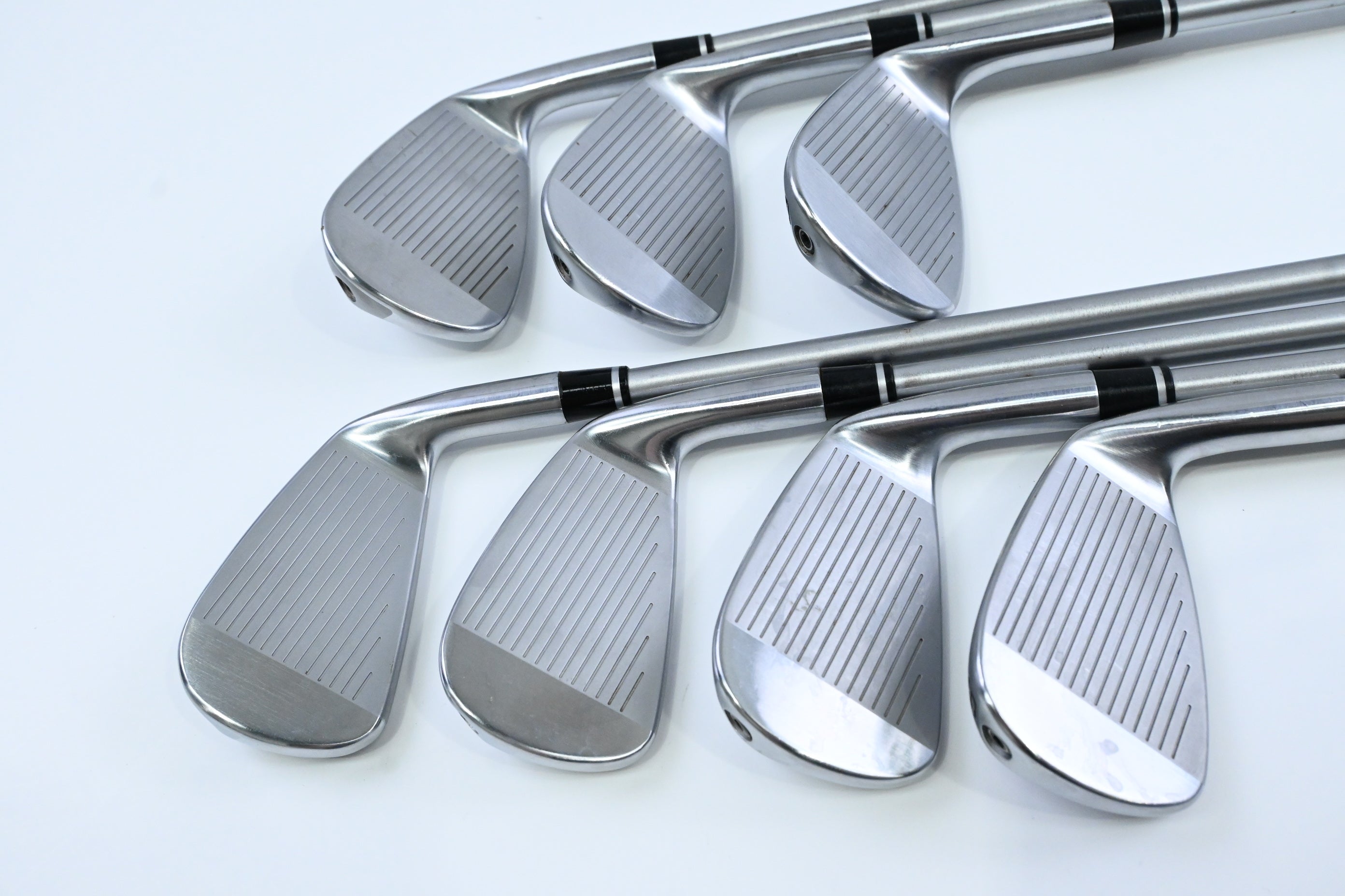 Left Hand Cobra Forged Tec 2022 Irons / 5-PW+GW / Regular Flex KBS C-Taper Lite