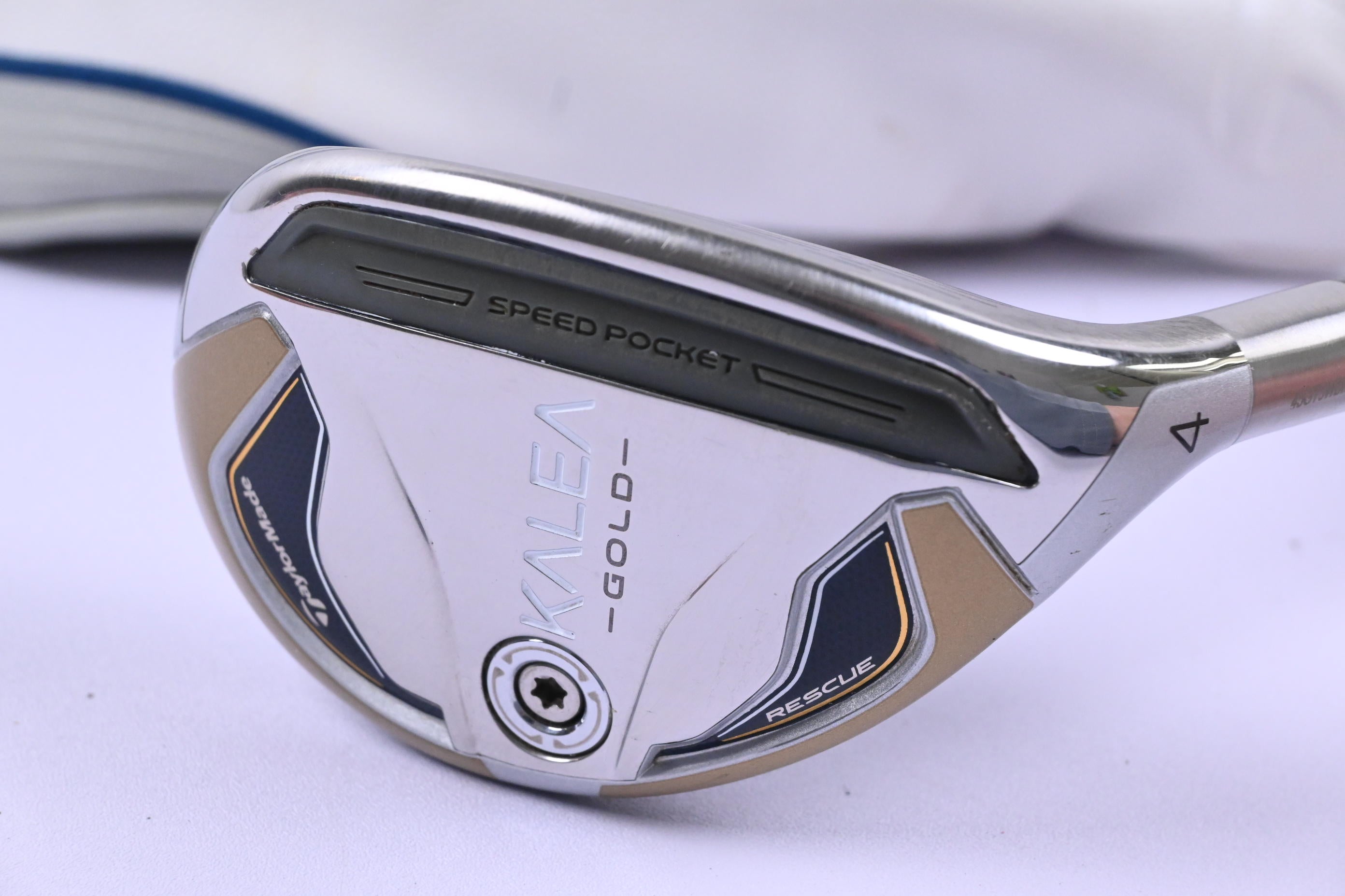 Ladies Taylormade Kalea Gold #4 Hybrid / 23 Degree / Ladies Flex Kalea Gold 40