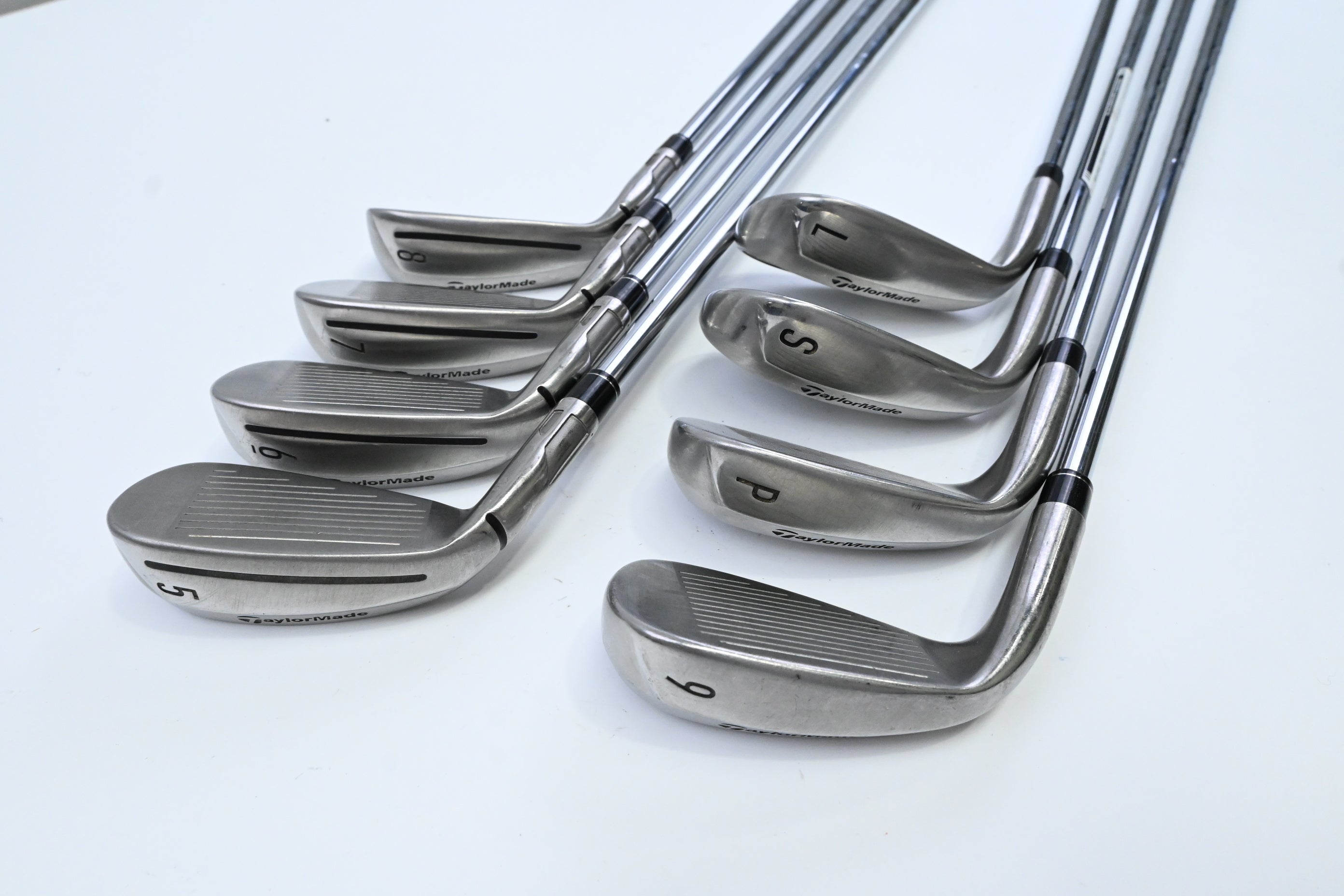 Taylormade Stealth HD Irons / 5-PW+SW+LW / Regular Flex KBS Max MT 85 Shafts